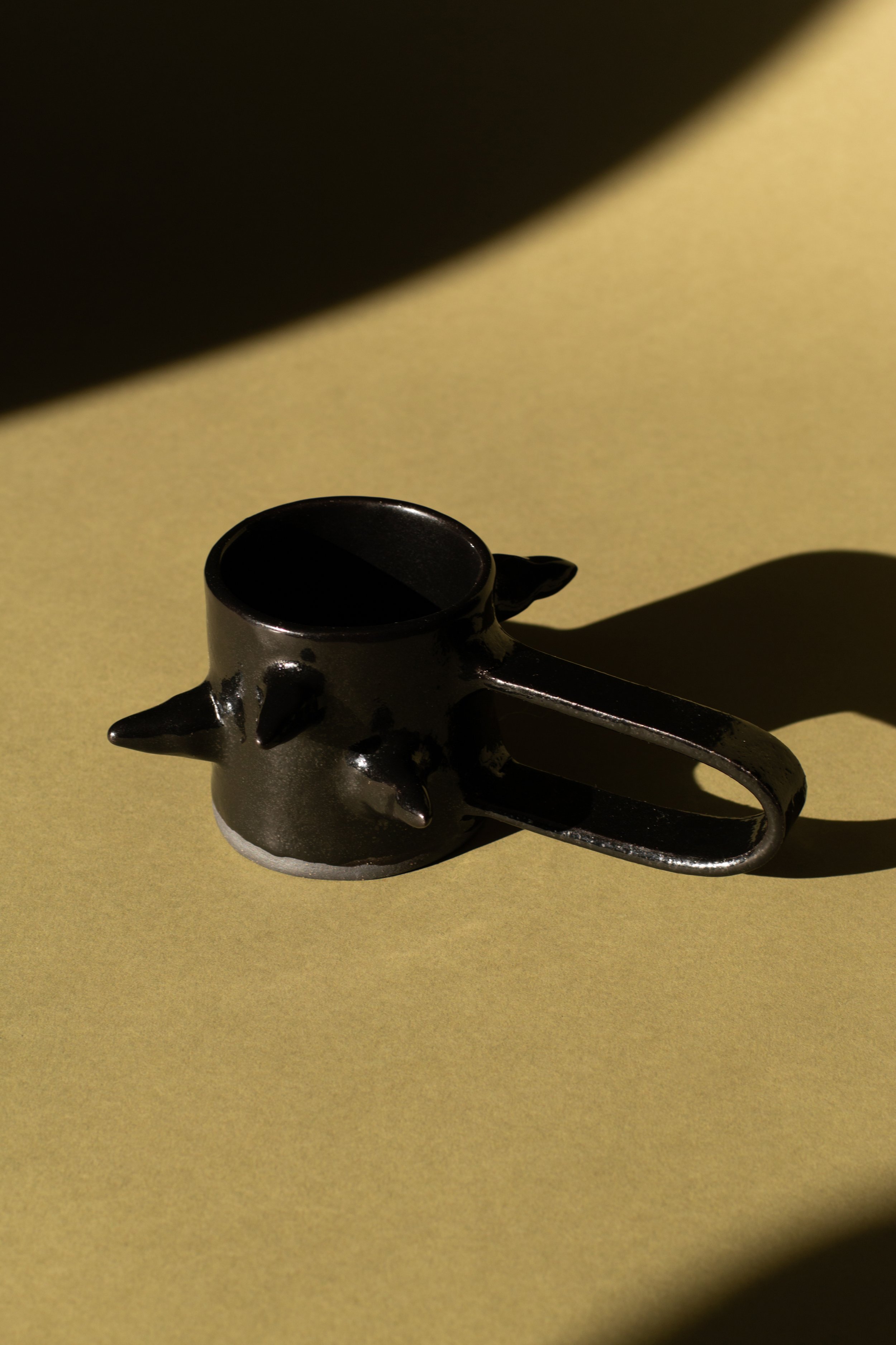 Spiked Mug w/ long handle