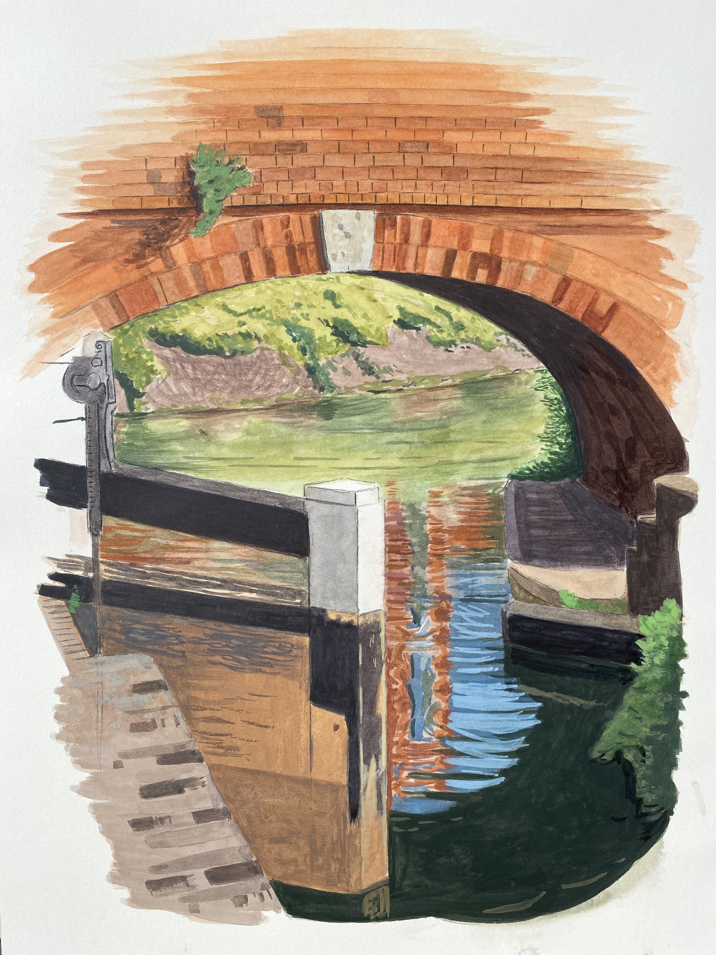 Firepool Lock Taunton Canal