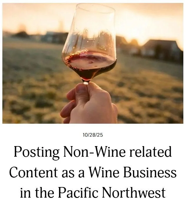 Our new blog post is out!
"Posting Non-Wine related Content as a Wine Business in the Pacific Northwest"
Head over to goldensquaredesignstudio.com and have a read!
A website should be more than just a plain site on the internet. It shoul