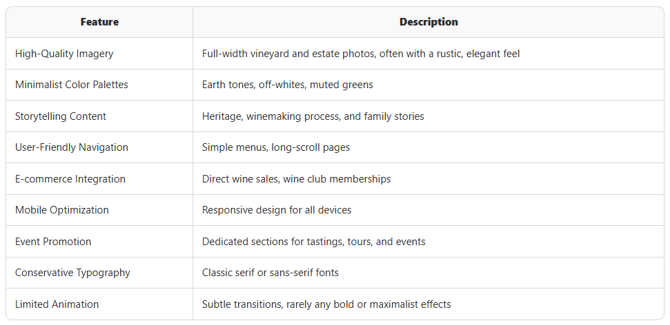 Winery vineyard Willamette Valley, Columbia Valley, Okanagan