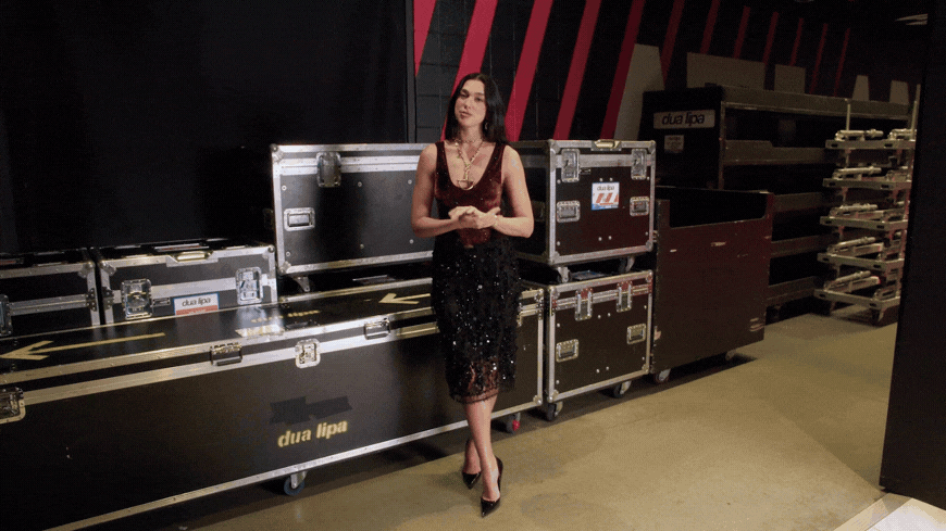 Styling the Tour with Dua Lipa