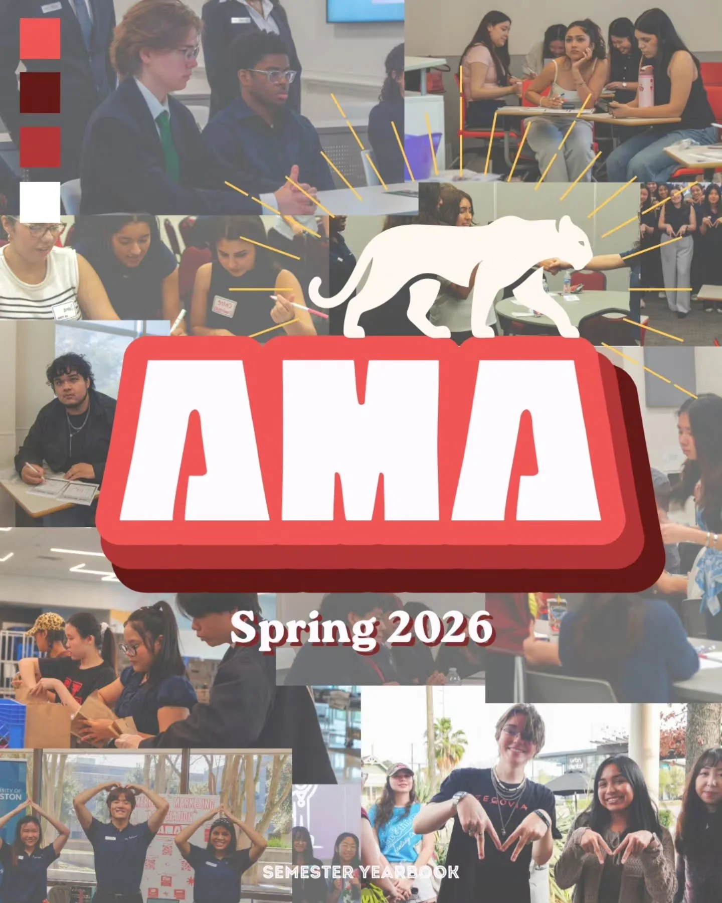 Turning memories into content. 📸✨ 

The Spring 2026 Semester Yearbook is officially here! Looking back, nothing beats being part of an impactful influence on our fAMAly. From unforgettable corporate events to volunteering for Kids' Meals, we truly b