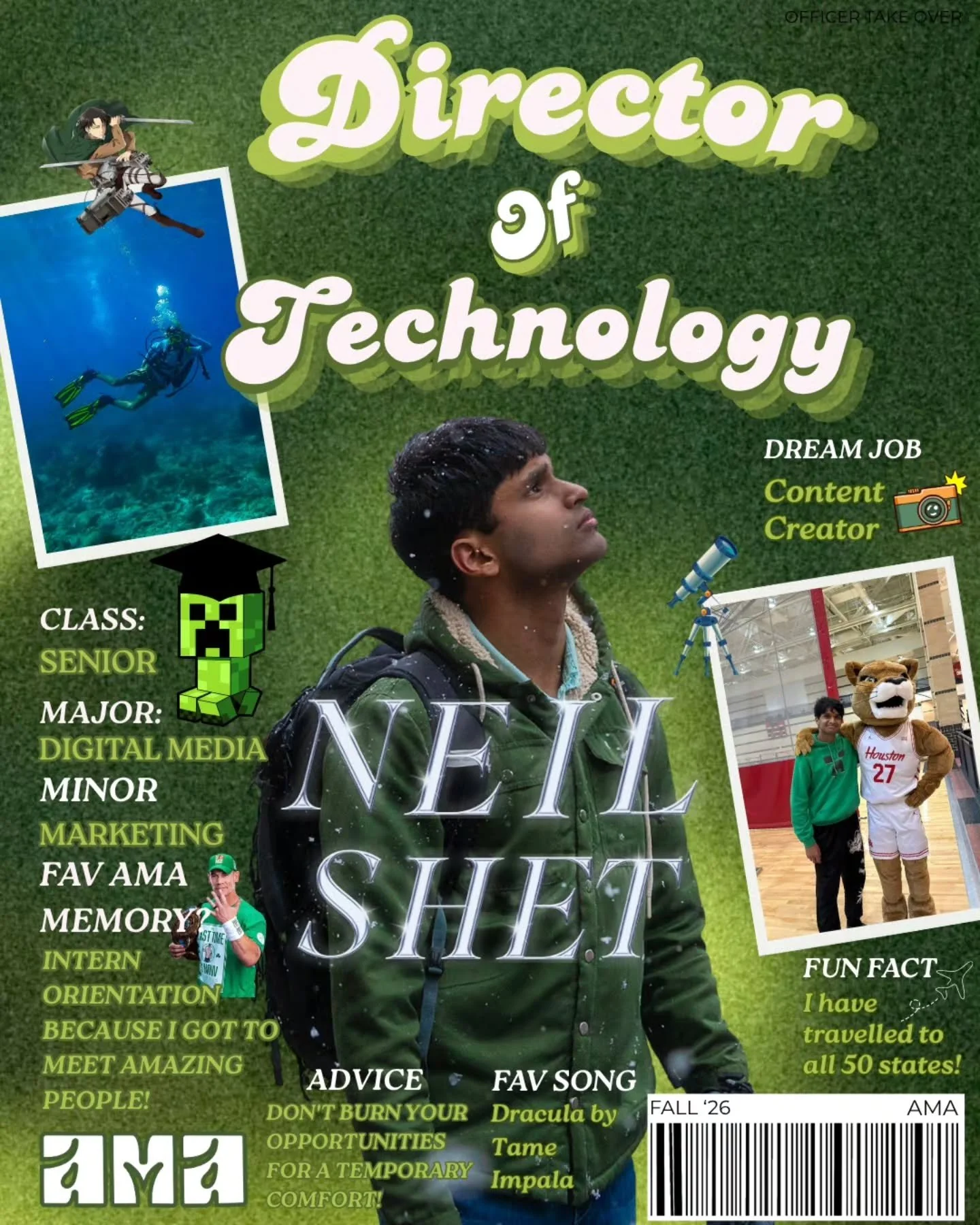 Hey fAMAly! ❤️

Introducing our Director of Technology, Neil Shet! 📸✨️

Hope y'all enjoyed his takeover and got to learn a little more about him! ✨️🫶
@__neilalien__