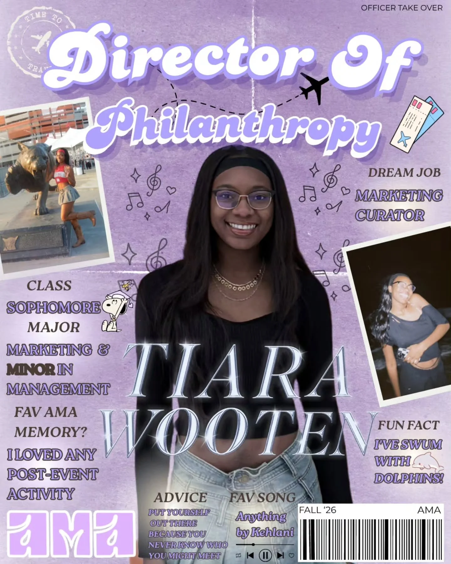 Hey fAMAly! ❤️

Introducing our Director of Philanthropy, Tiara Wooten! 👑🌟

Hope y'all enjoyed her takeover and got to learn a little more about her! ✨️🫶