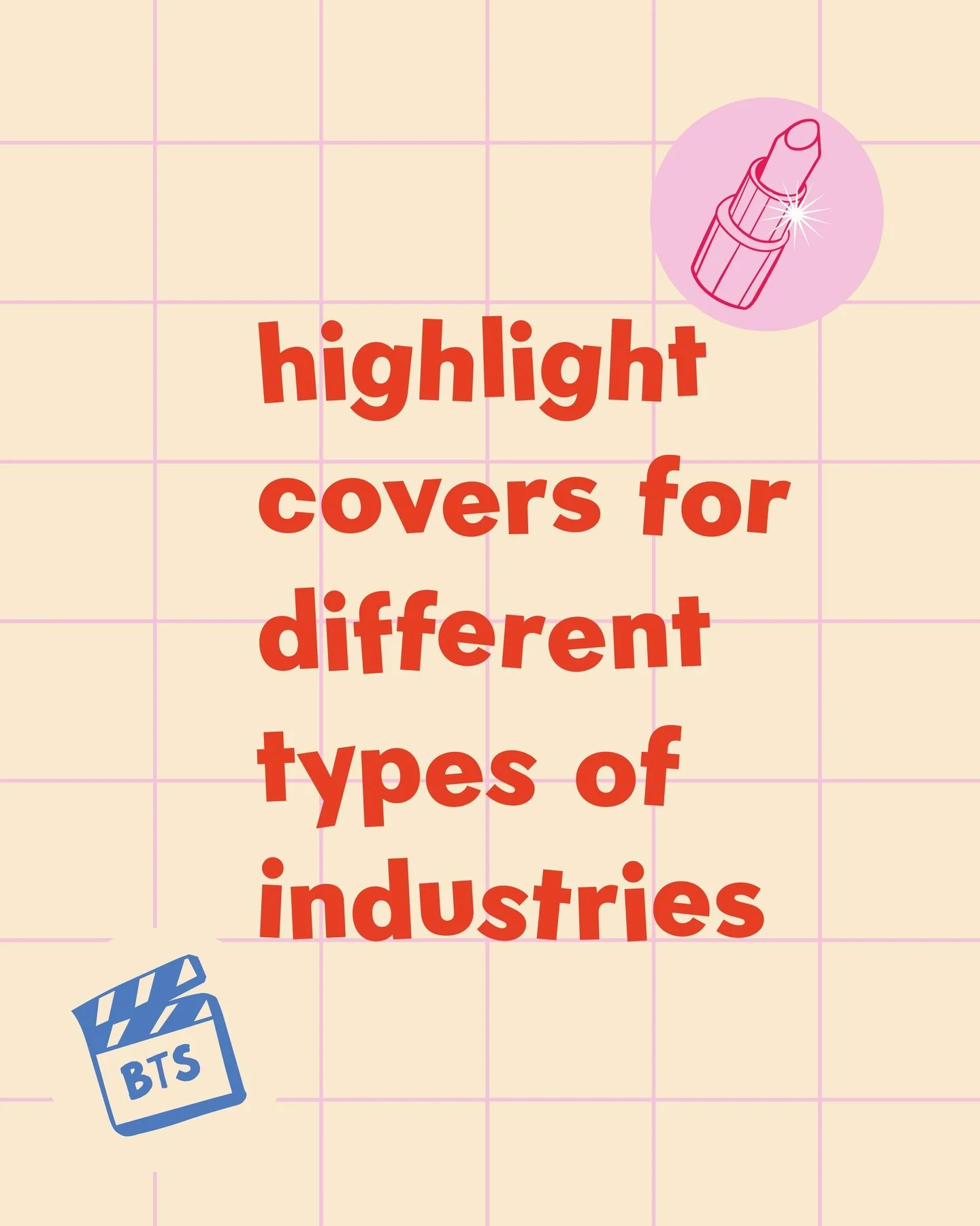 oh boy i love making doodles for highlights.. so i wanted to hop on this and make a few for some industries for fun!