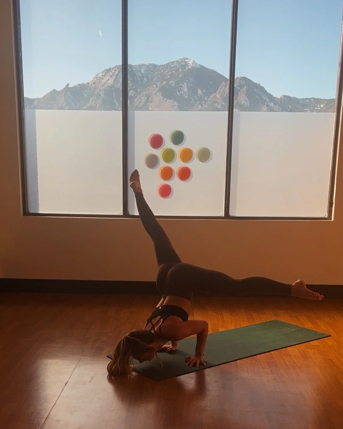What can I say? Life&rsquo;s a lot simpler on the mat. One of the reasons I love yoga so much is because I tend to have a busy mind. When I have one breath, one pose, one moment to think about it puts everything into perspective. So grateful for this