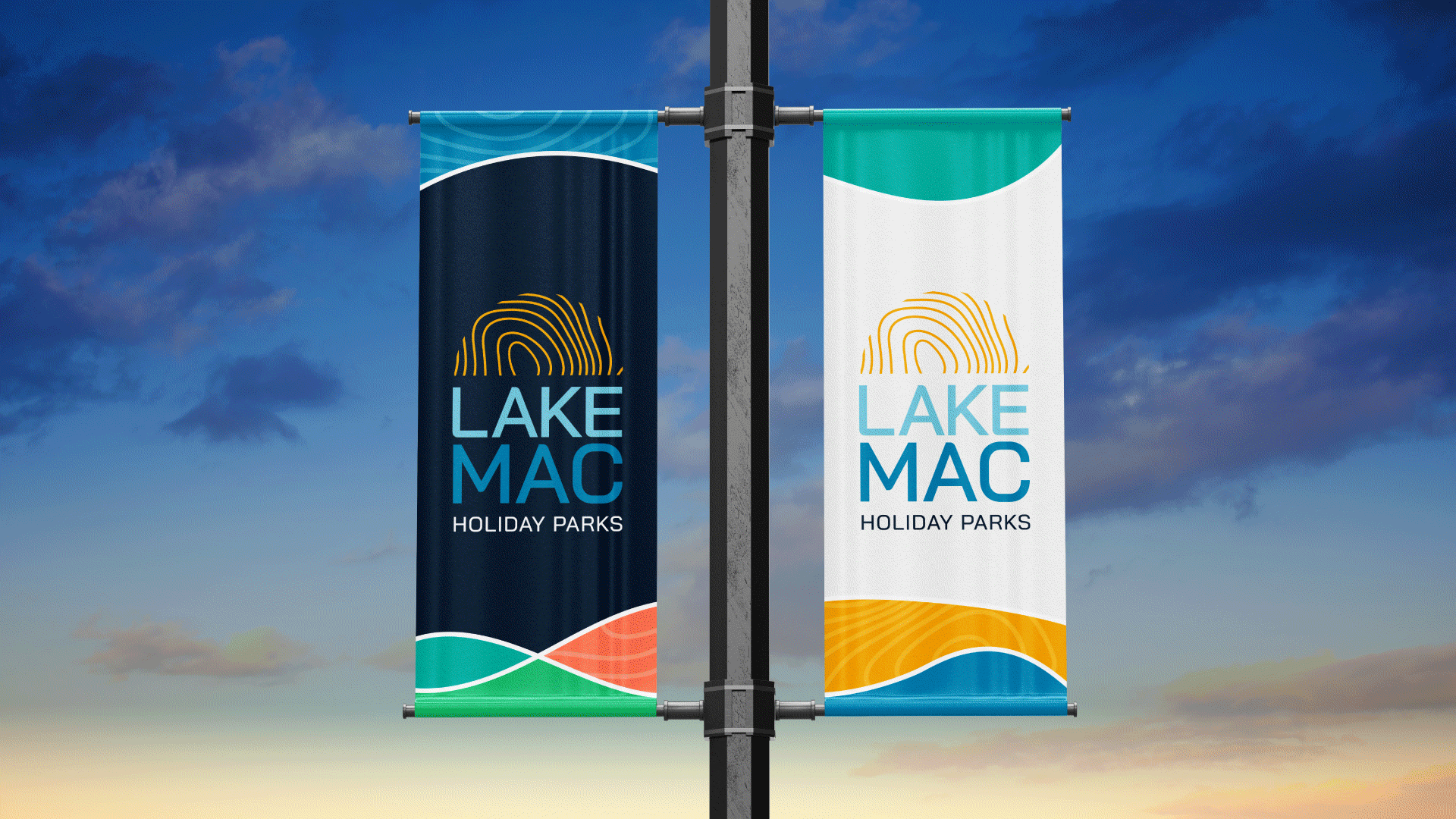 Lake Mac Holiday Park: Branding + UX/UI