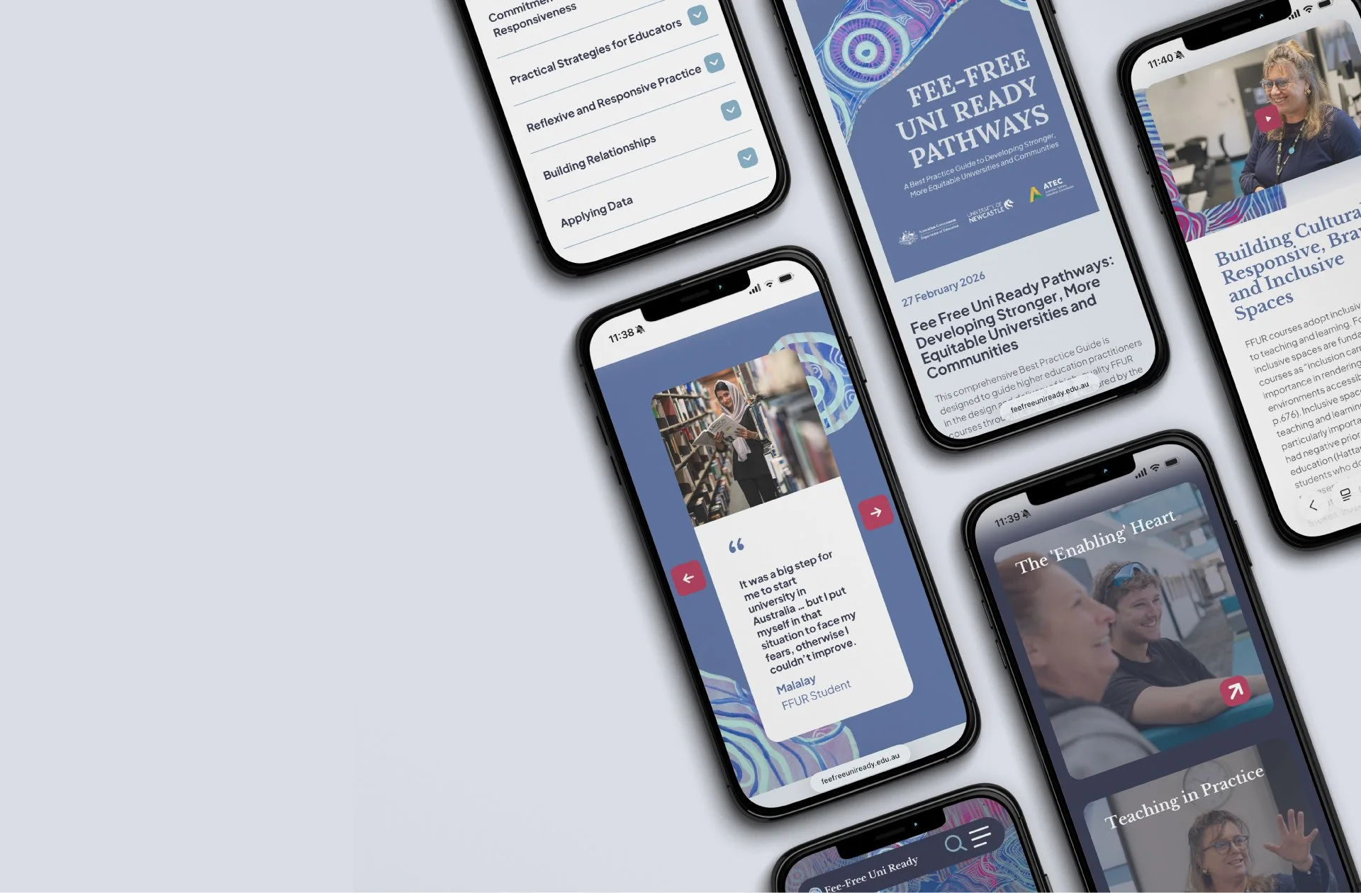 UON Fee-Free Uni Ready: UX/UI