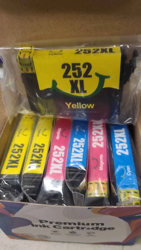 Ink new in package - Printer Ink 252XL Magenta, Cyan, Yellow
