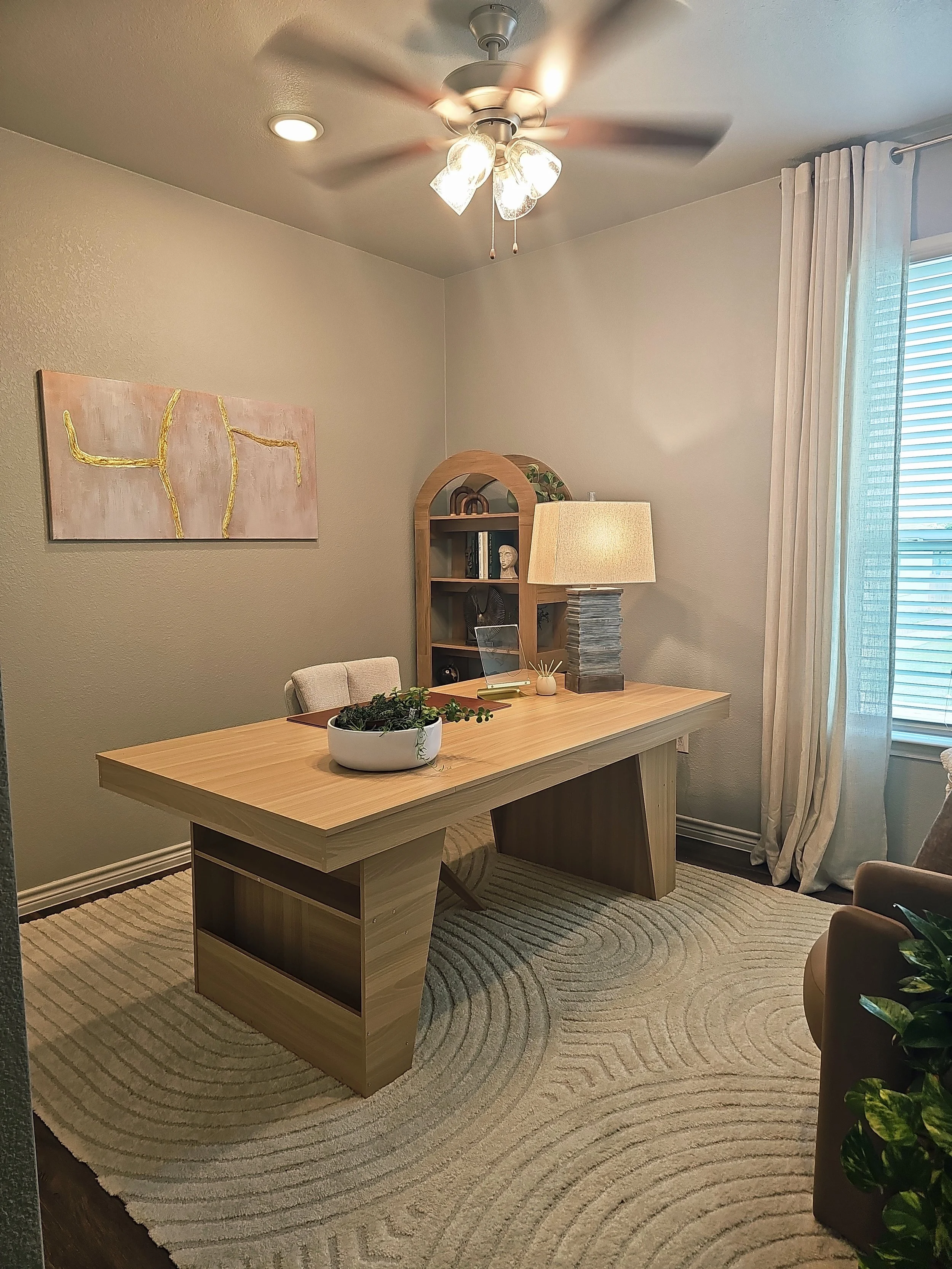 Texas Cozy Modern Study