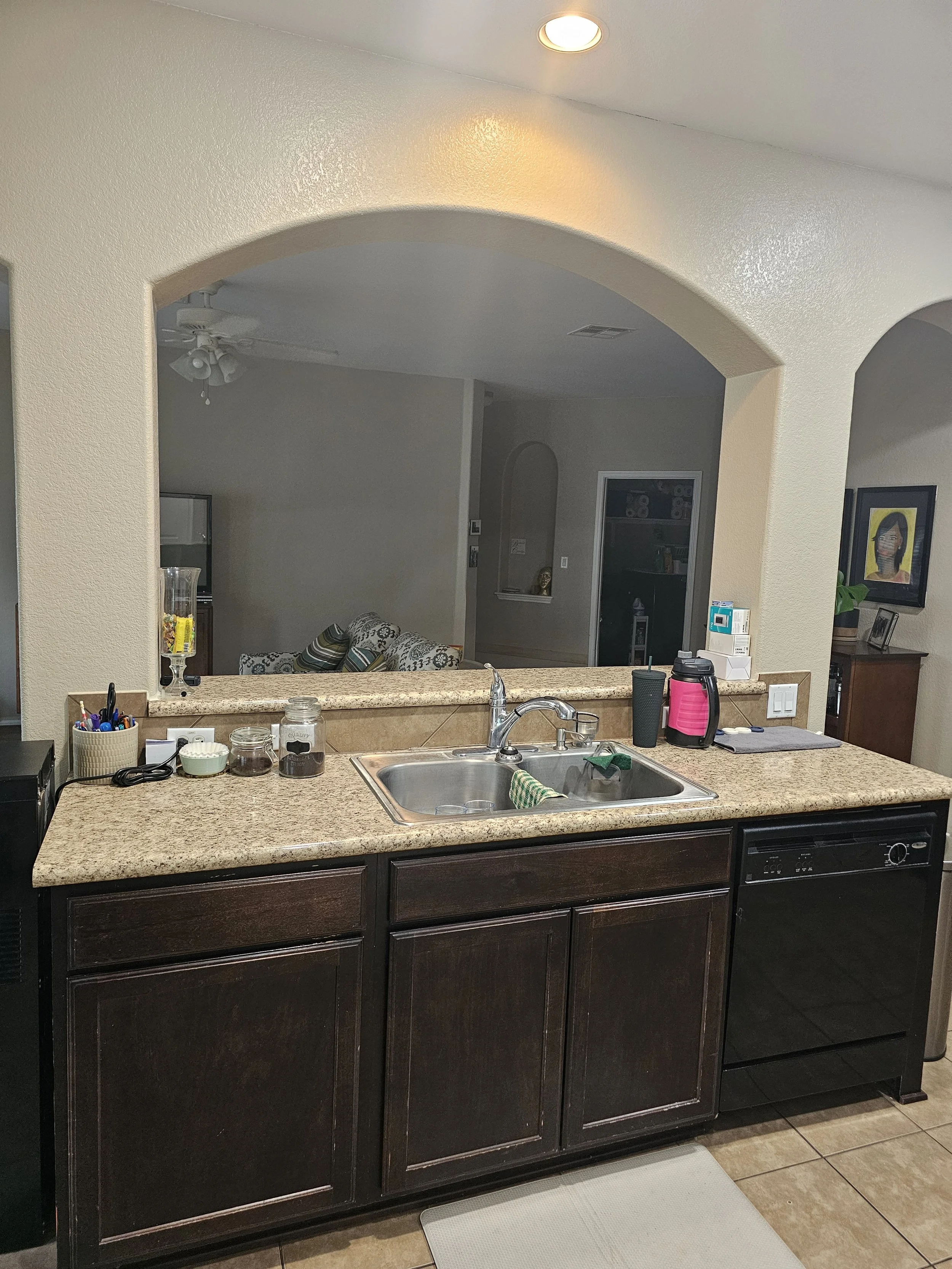 Kitchen Before Remodel/Hutto,Tx