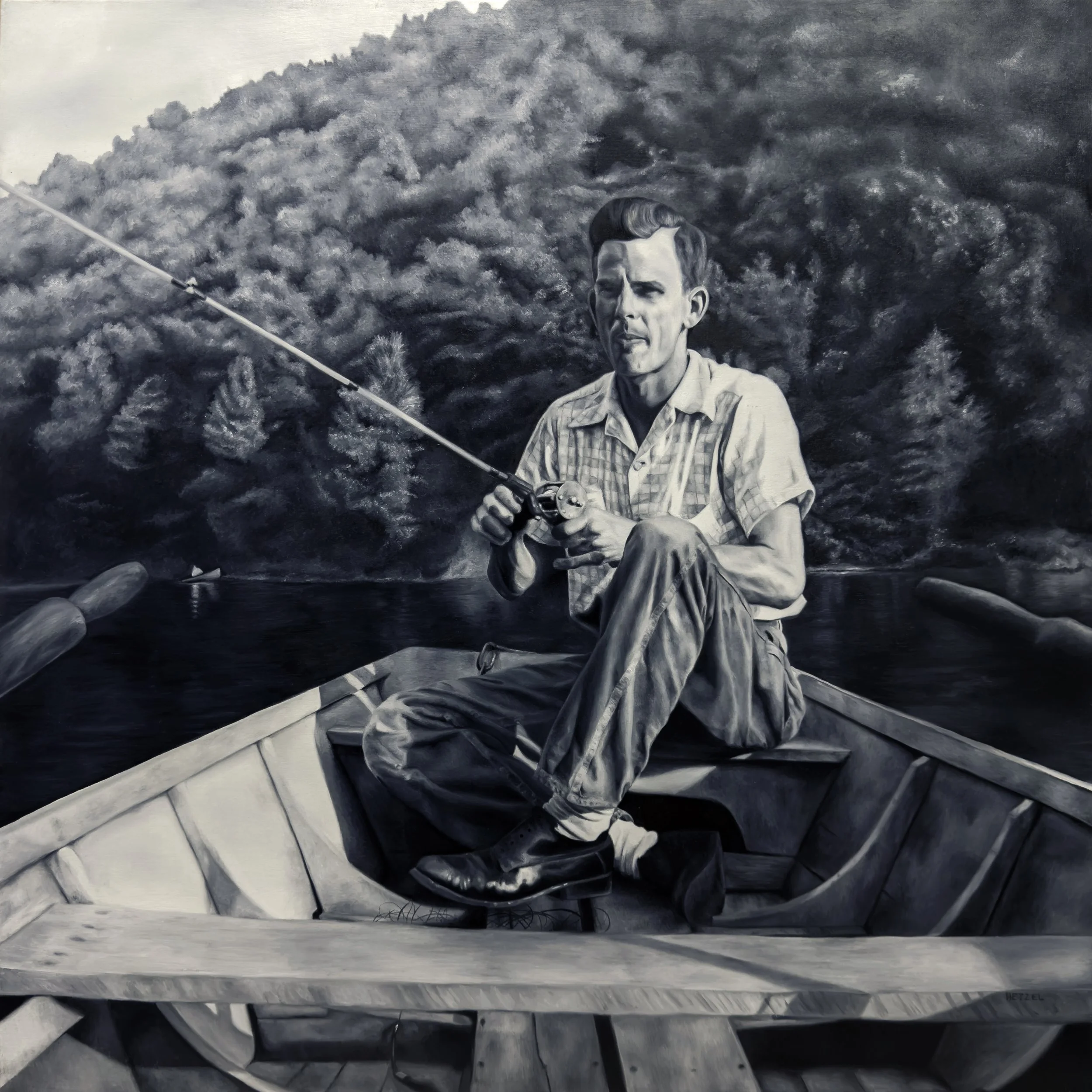 Private Commission  |  2024  |  oil on panel  |  24 x 24 in