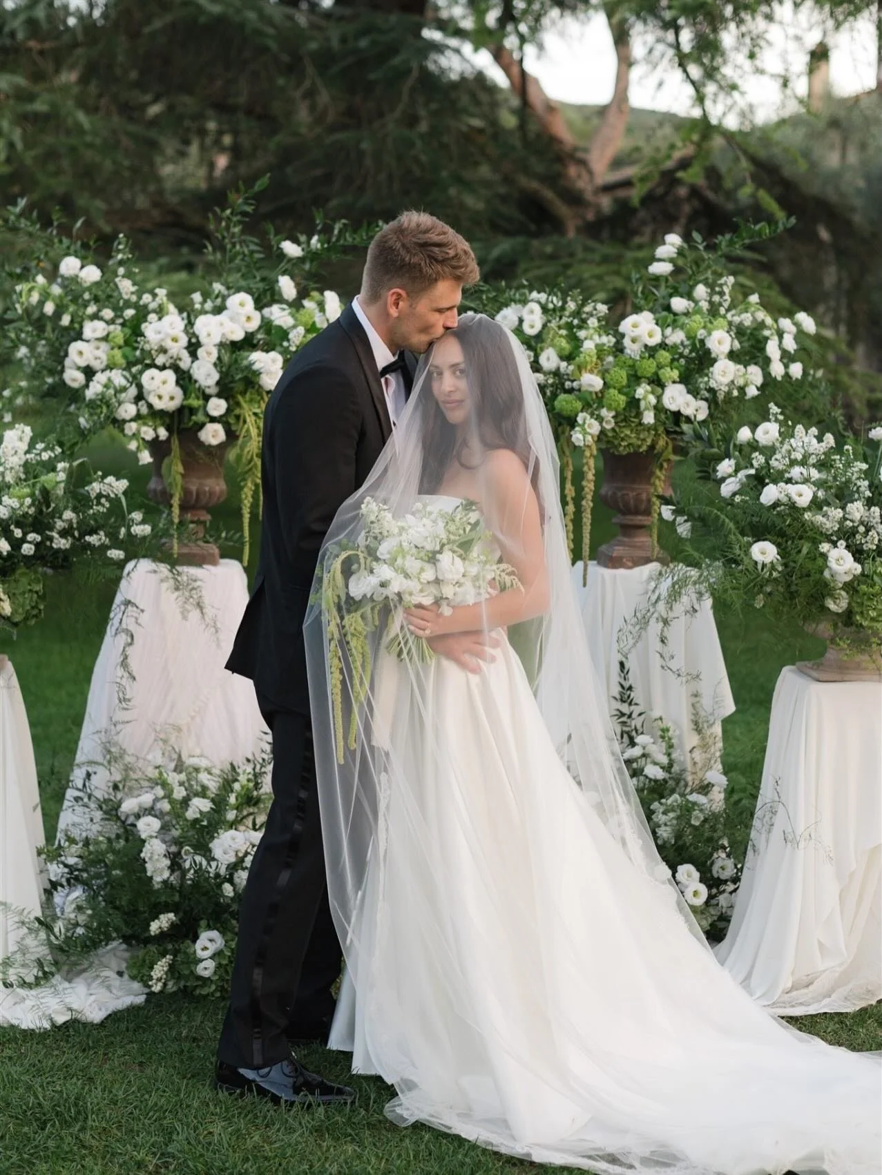 A&amp;S just after tying the knot at La Pescaia last June. We are still not over their wonderful three-day-celebration that gave nothing but pure love and Italian romance. 
⠀⠀⠀⠀⠀⠀⠀⠀⠀
Planning &amp; Design: @ido_events
Venue: @lapescaiaresort 
Caterin