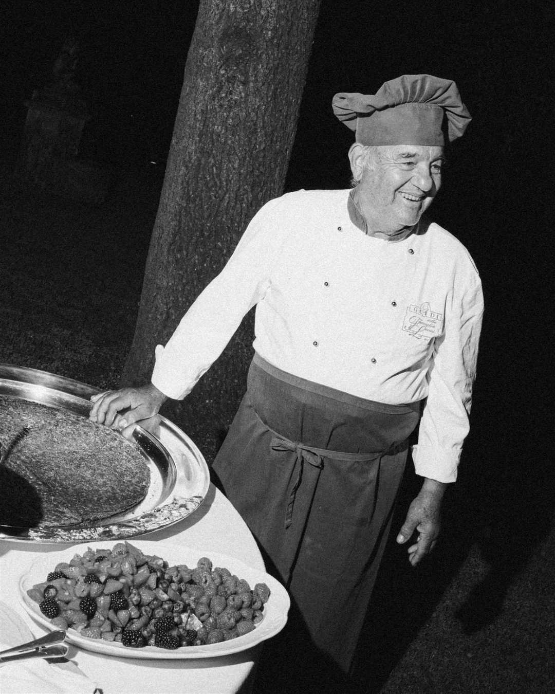A wedding cake moment, the Italian way: Nonno preparing the traditional Mille Foglie live for the guests &mdash; layers of crispy pastry, fresh cream and berries assembled right in front of everyone at A&amp;S's wedding last September.

Planning &amp