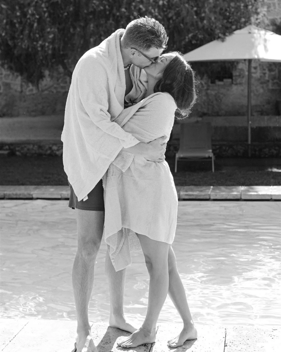 The day after! A&amp;S's ended their wedding weekend with a fun pizza brunch and pool party. Sharing the stories, laughts, happy tears from the past couple of days and simply taking it all in before saying goodbye. 

Planning &amp; Design: @ido_event