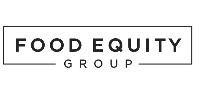 Food Equity Group logo with text inside a rectangular border