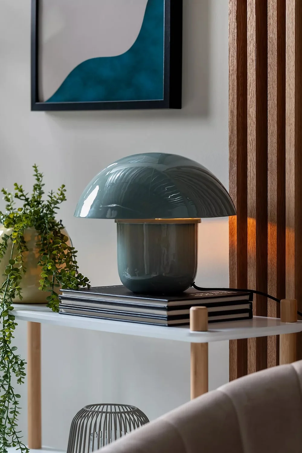 Anthropologie Mushroom Table Lamp