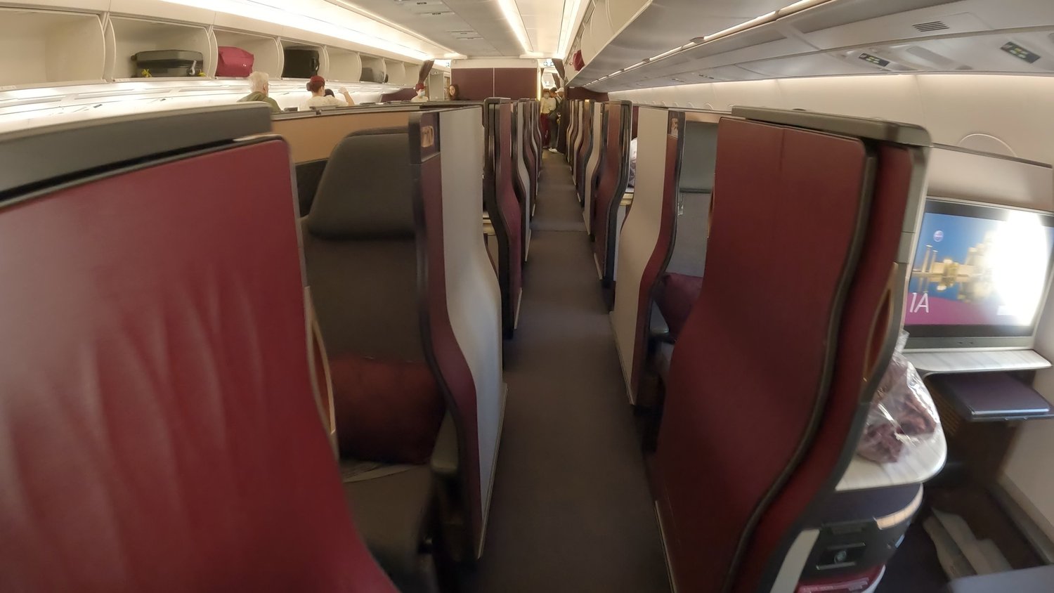 Review: Qatar Airways Qsuite on the A350-1000 from LAX to DOH — A+C Travels