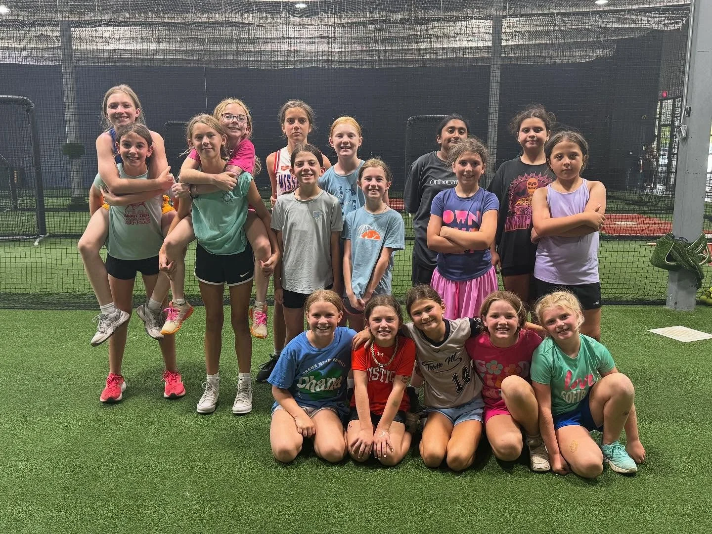 A great day with all of these ladies that came out for camp! Excited for our next ones later this month!