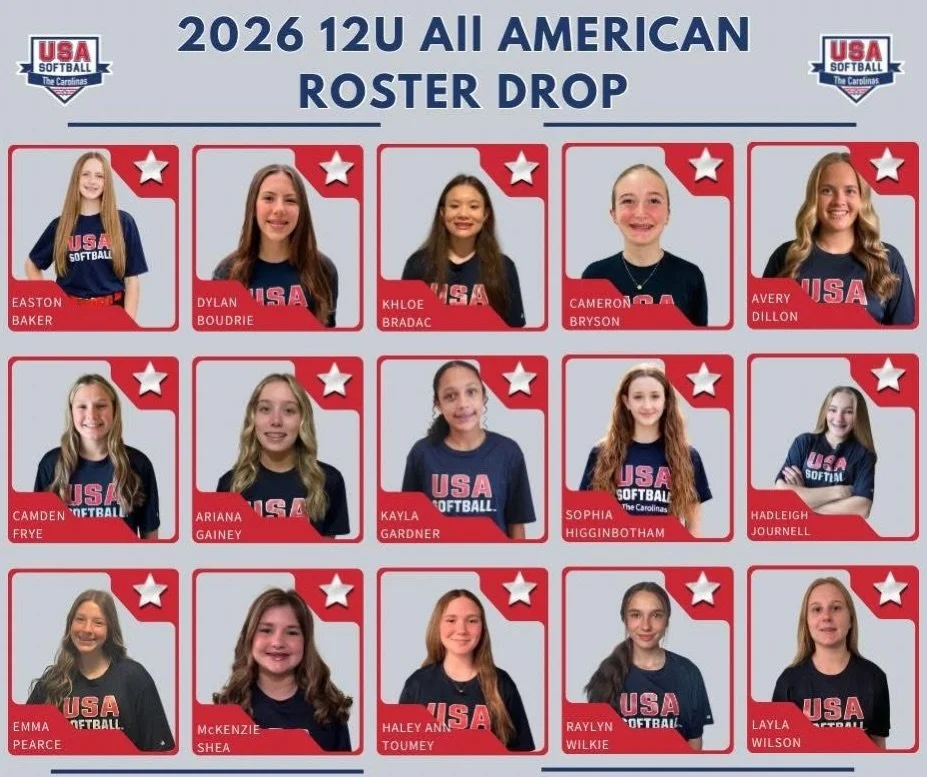 HUGE CONGRATS to Camden Frye on making the Region 3 USA Softball All American team!!!
