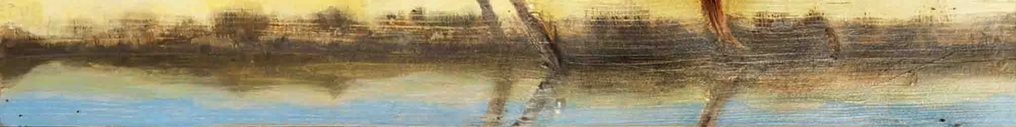 Summer reflection, 2004, acrylic on board, Private Collection