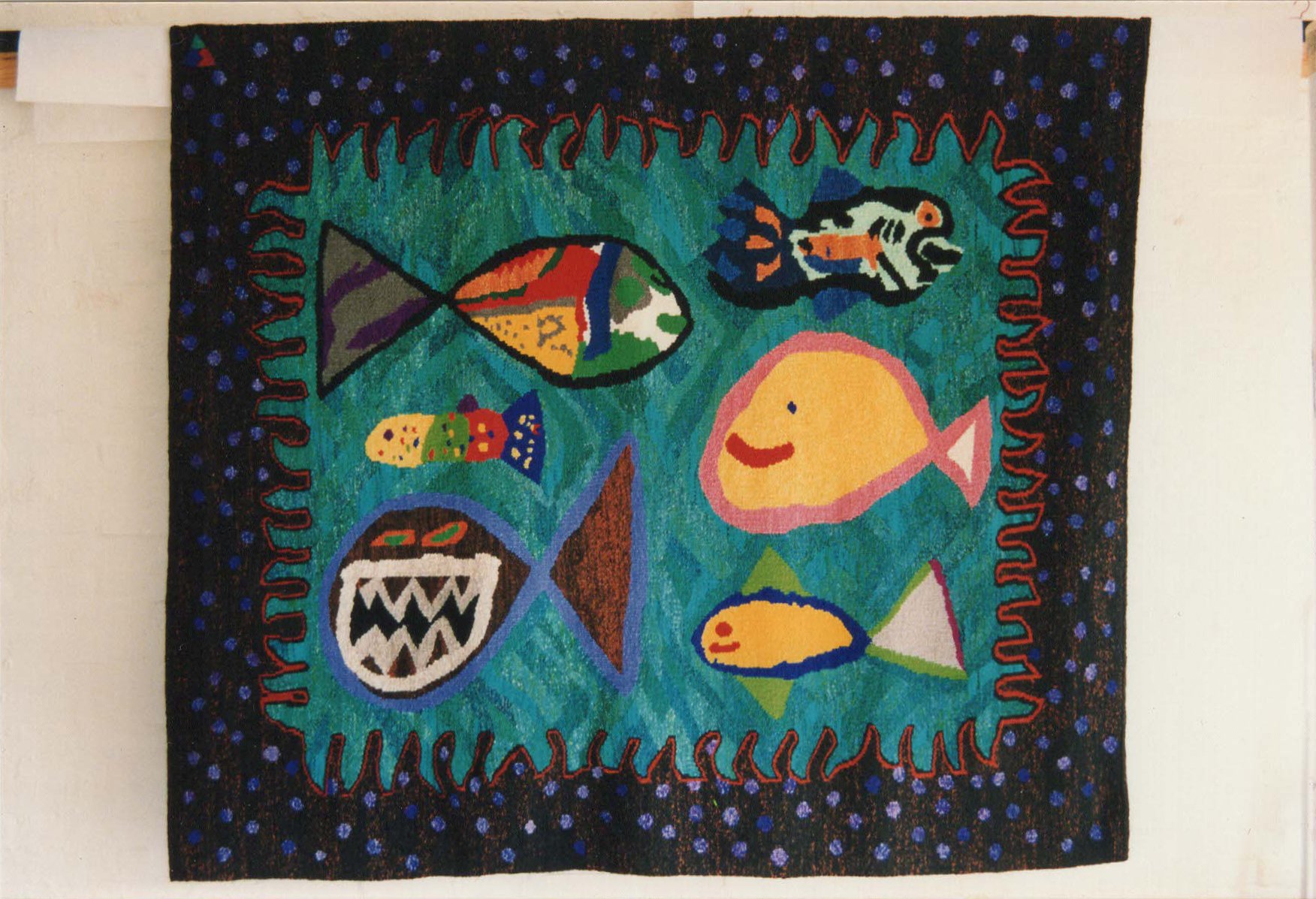 'Rug, children's drawings', AVAILABLE