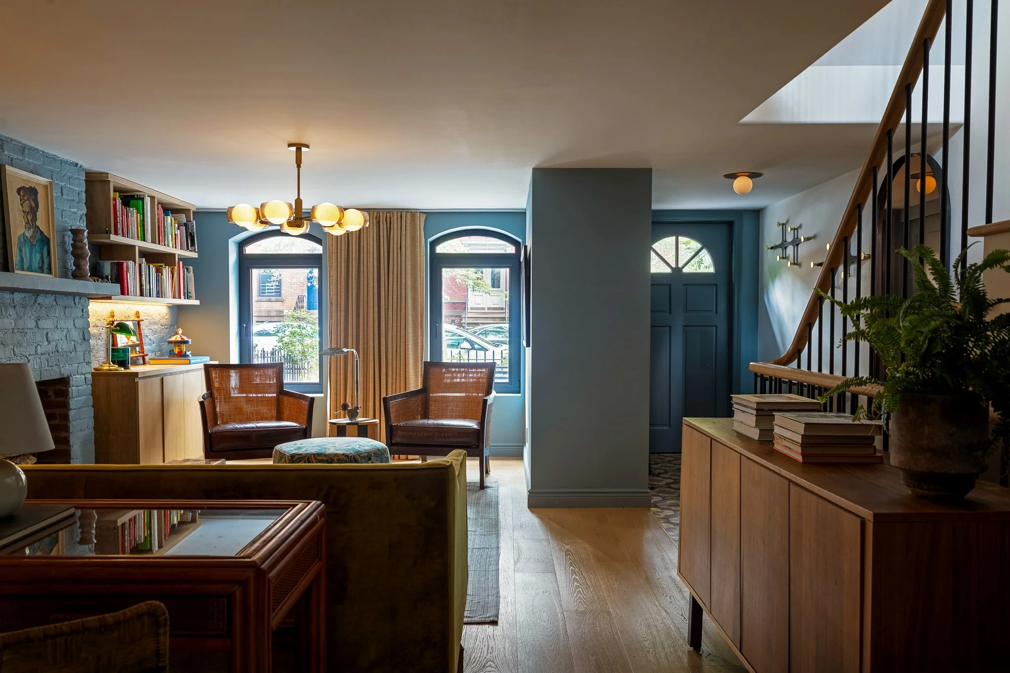 Writer's Den Living Wide