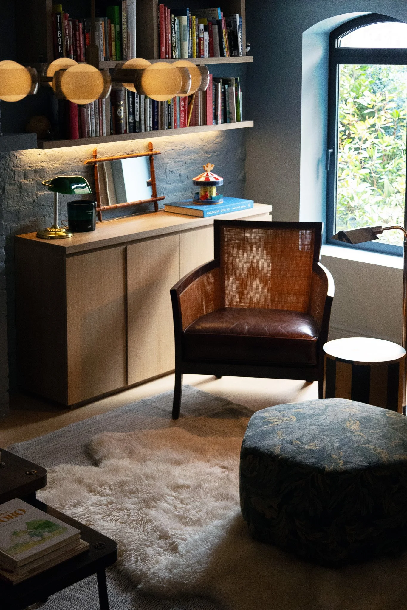 Writer's Den Living Detail
