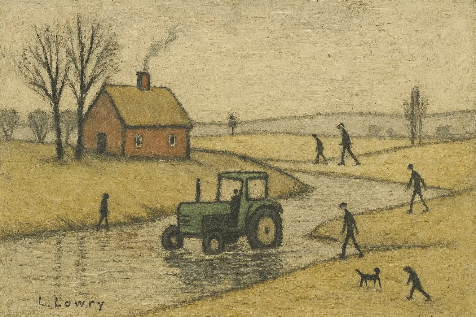 LS Lowry’s Haywain, a Digital Journey