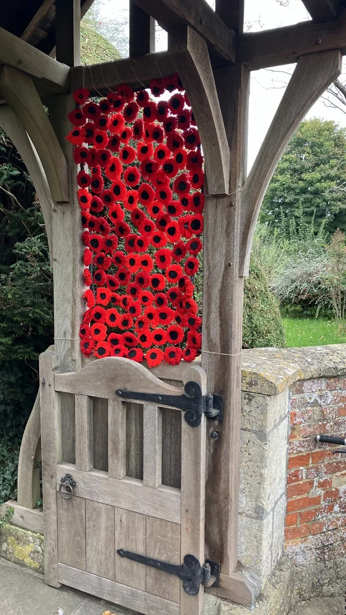  Norman — “Poppies at the Lychgate”