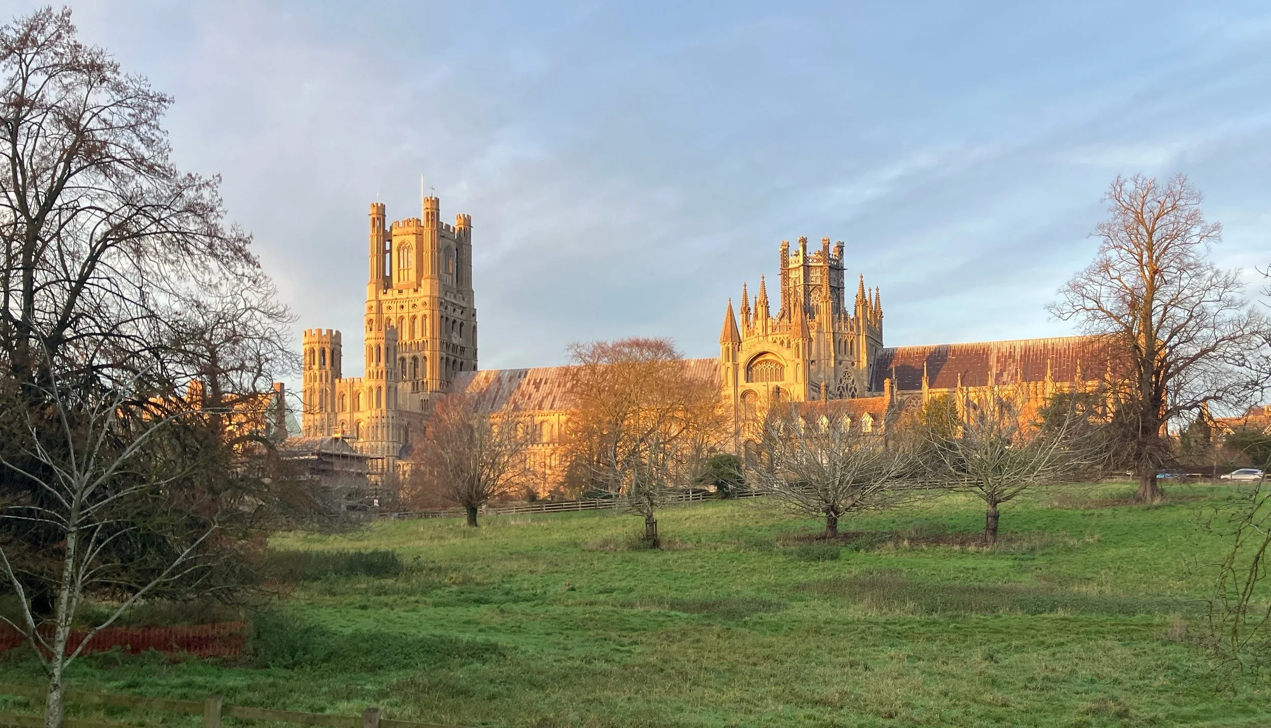 Norman – Cathedral in Winter Sun