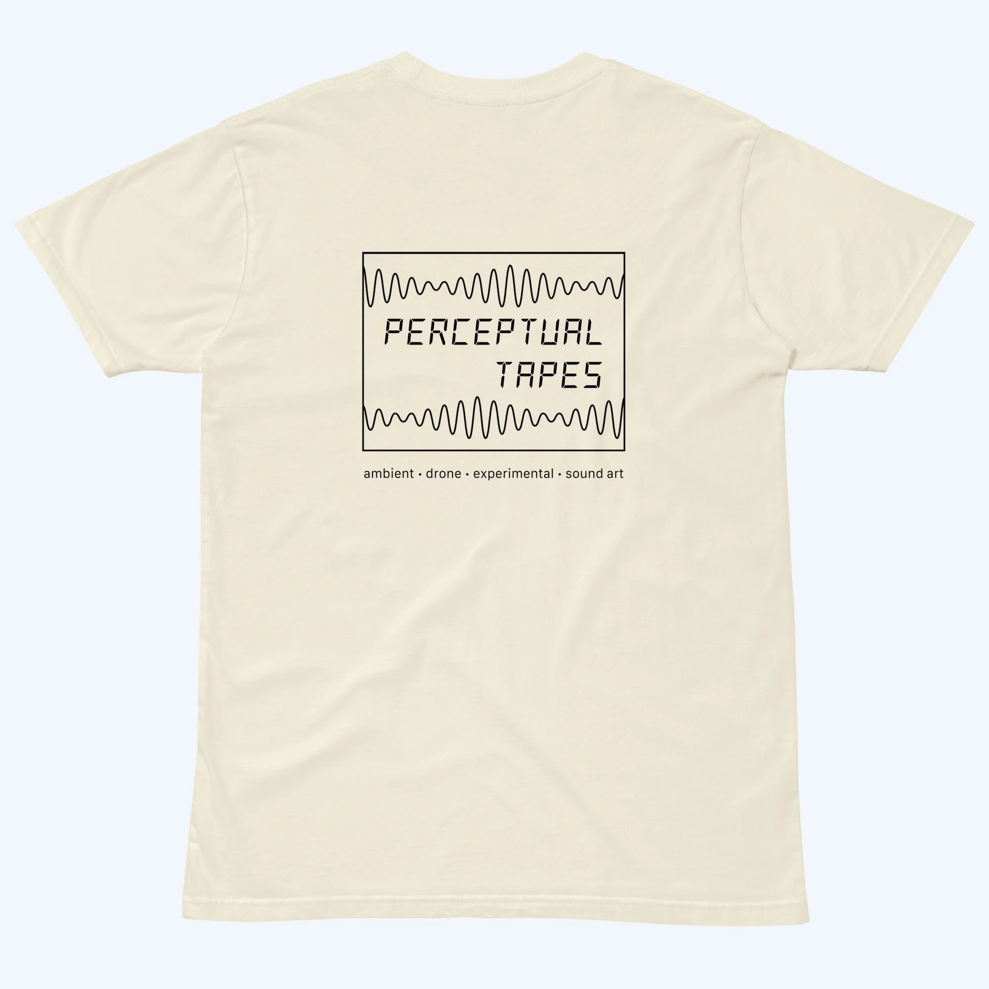 Perceptual Tapes Tee - Vintage White