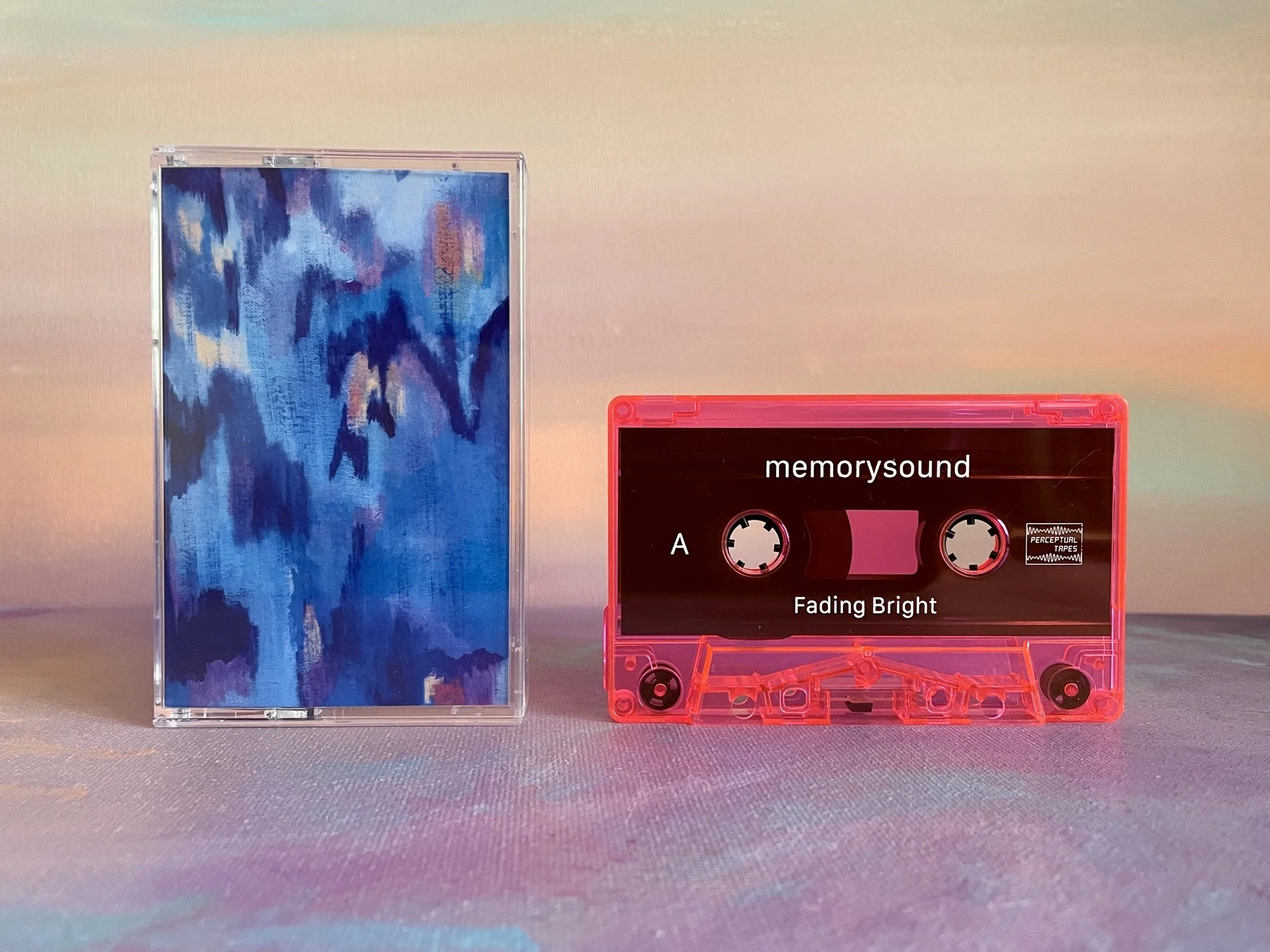 Photo of the tape edition of Fading Bright by memorysound | Perceptual Tapes