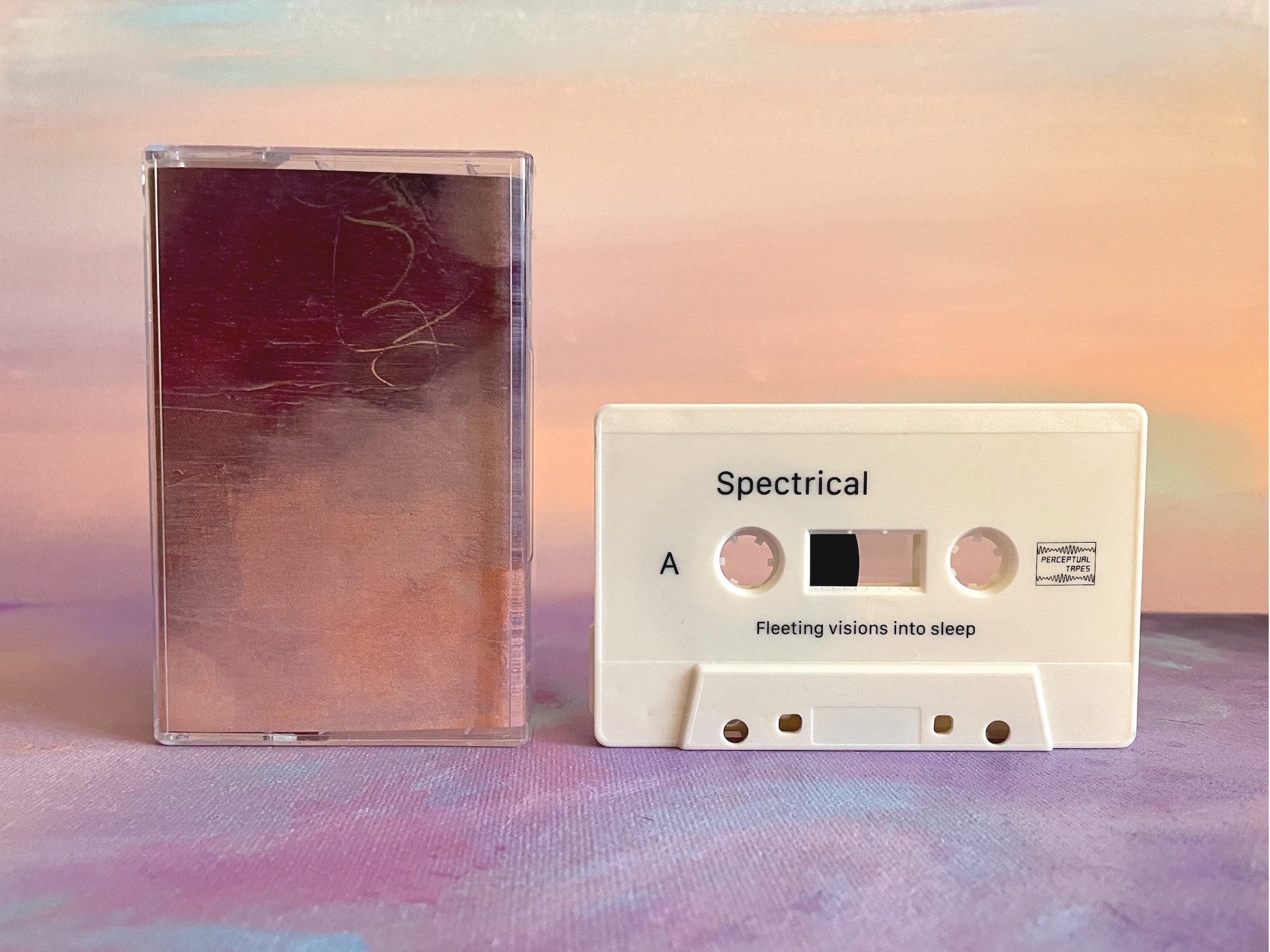 Tape edition of Fleeting visions into sleep by Spectrical