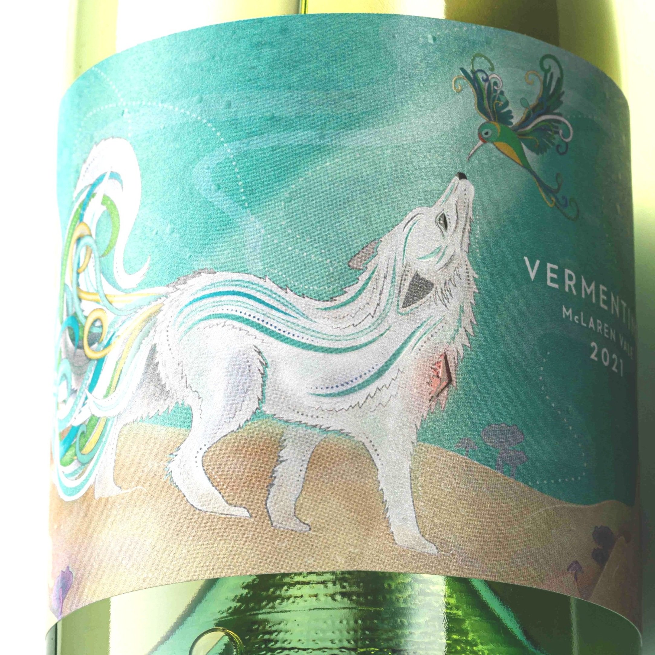 Susuro Farfalla 2021 Vermentino McLaren Vale Label