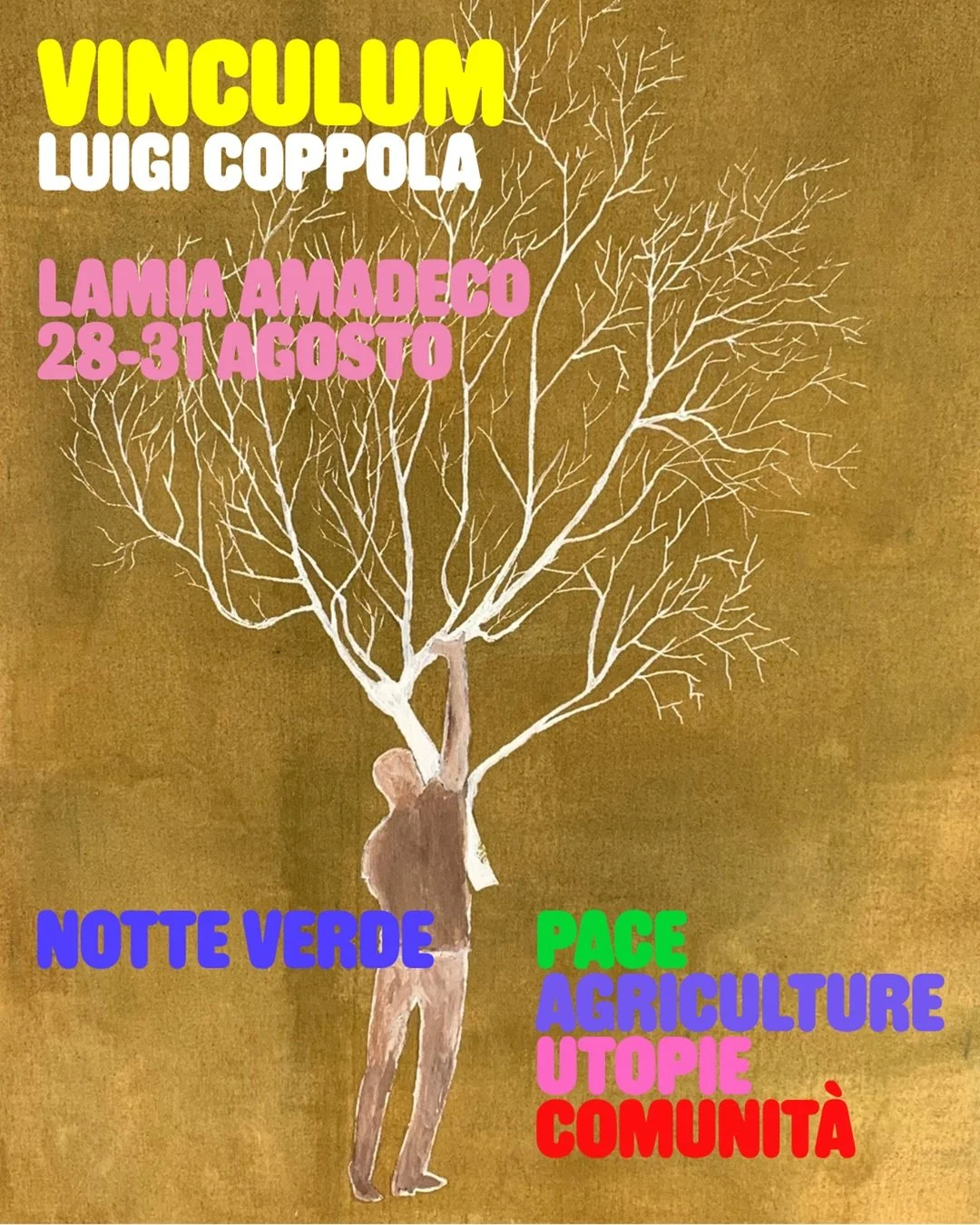 🇮🇹 VINCULUM | Luigi Coppola Per la prima volta negli spazi di Lamia Amadeco, in occasione della Notte Verde 2026.
Come si abita, in modo consapevole e sostenibile, un luogo dopo il disastro? Per Luigi Coppola la risposta passa dalla ricostruzione d