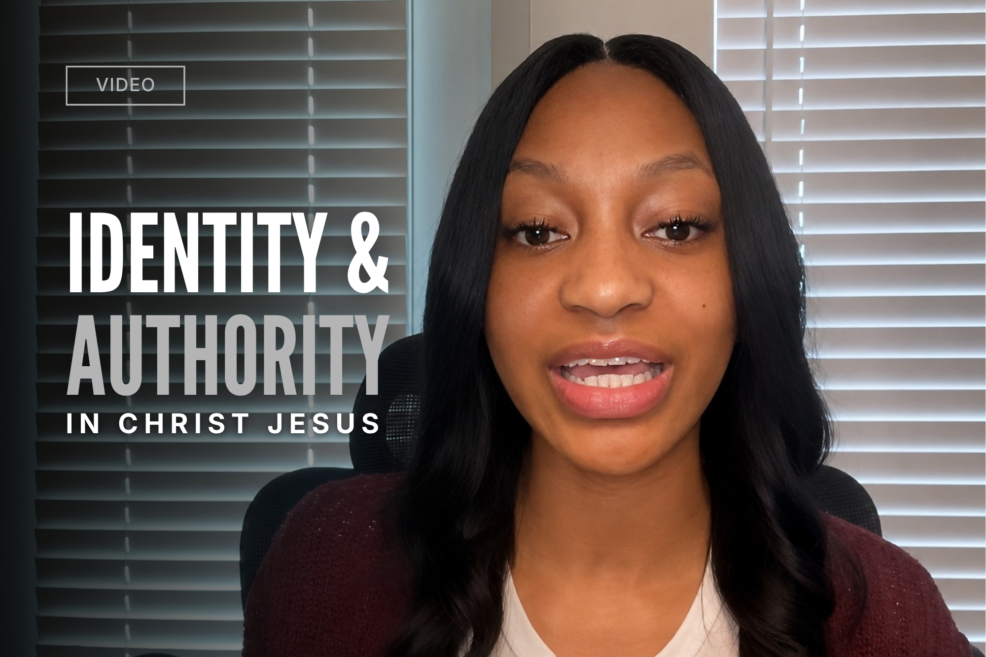 Identity &amp; Authority in Christ Jesus