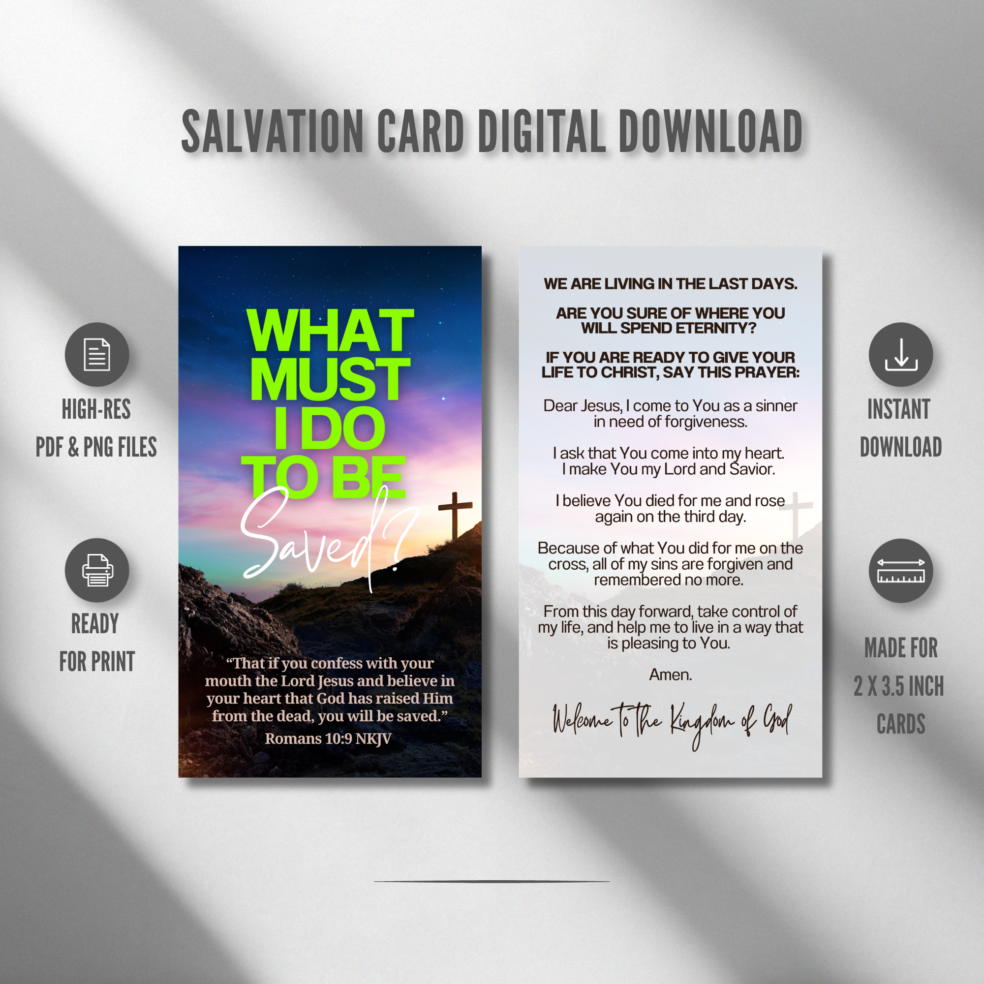 Salvation Card (Digital Download)