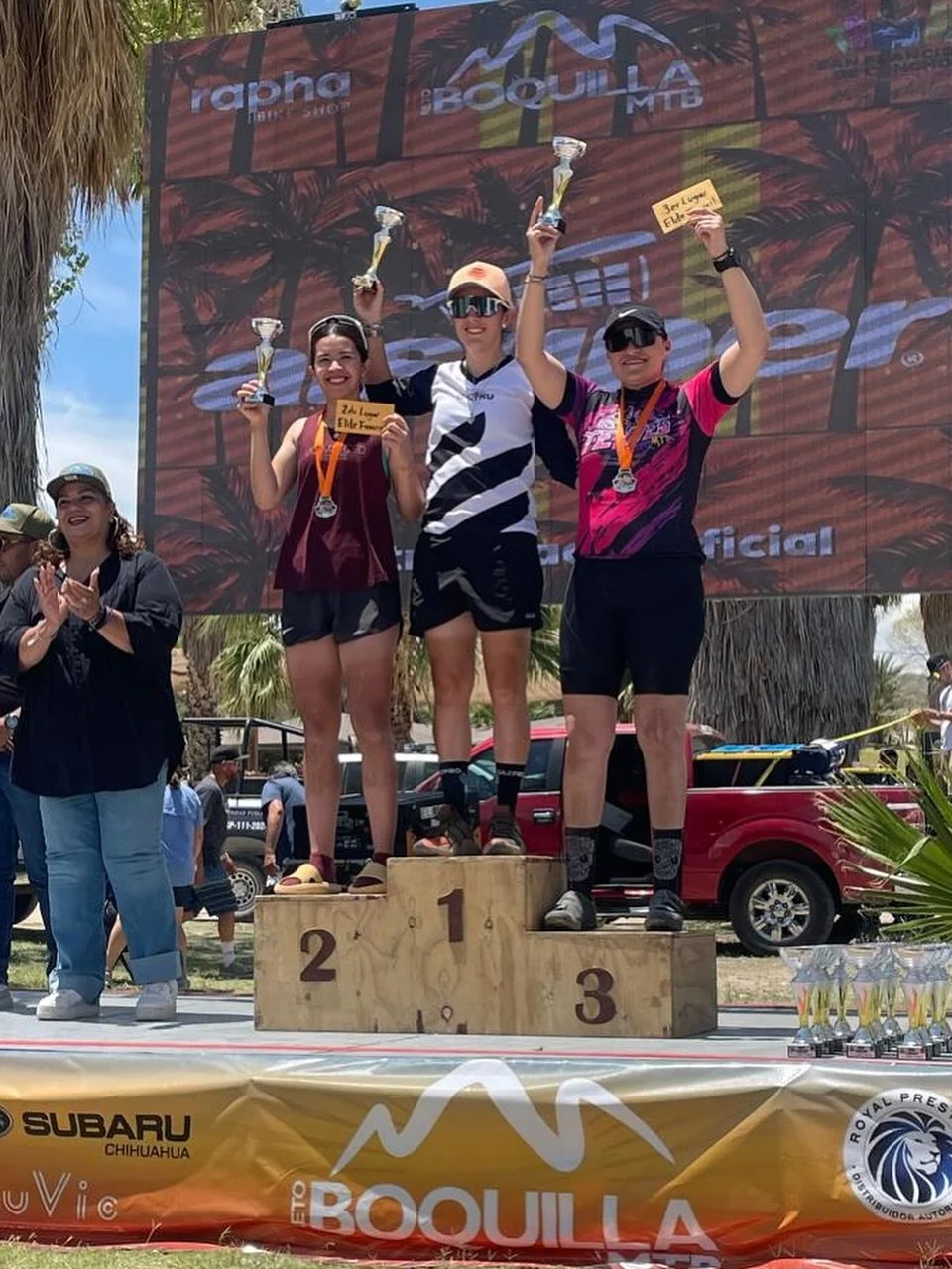 Results update from NDUR athletes: Gaby Villegas took the win at @retoboquillamtb in the state of Chihuahua. Jose Pueblito Hernandez placed 3rd overall at @retoparedes in Rio Verde, San Luis Potosi. Nacho Yin landed 2nd place at the XCM in Allende, N