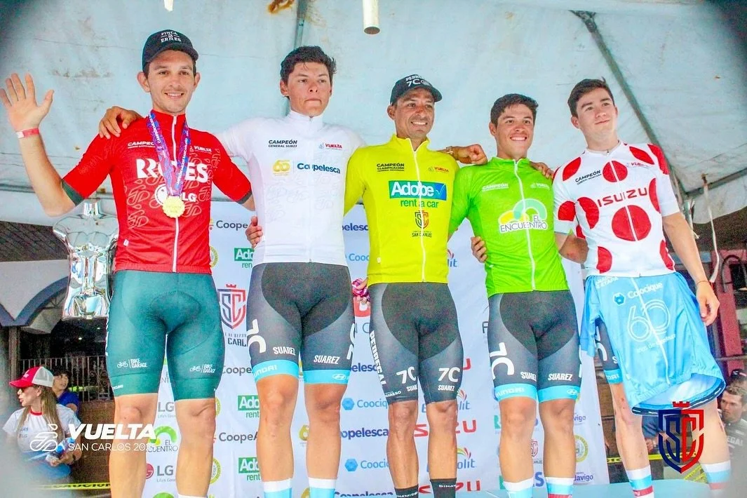 Athlete Results! 👇🏼

Luis Mej&iacute;a wins the Vuelta San Carlos in Costa Rica after taking the leader&rsquo;s jersey on Stage 1 and defending it over the next three days.

Mateo Argondizza, Eduardo Salinas, and Iv&aacute;n Villase&ntilde;or had s