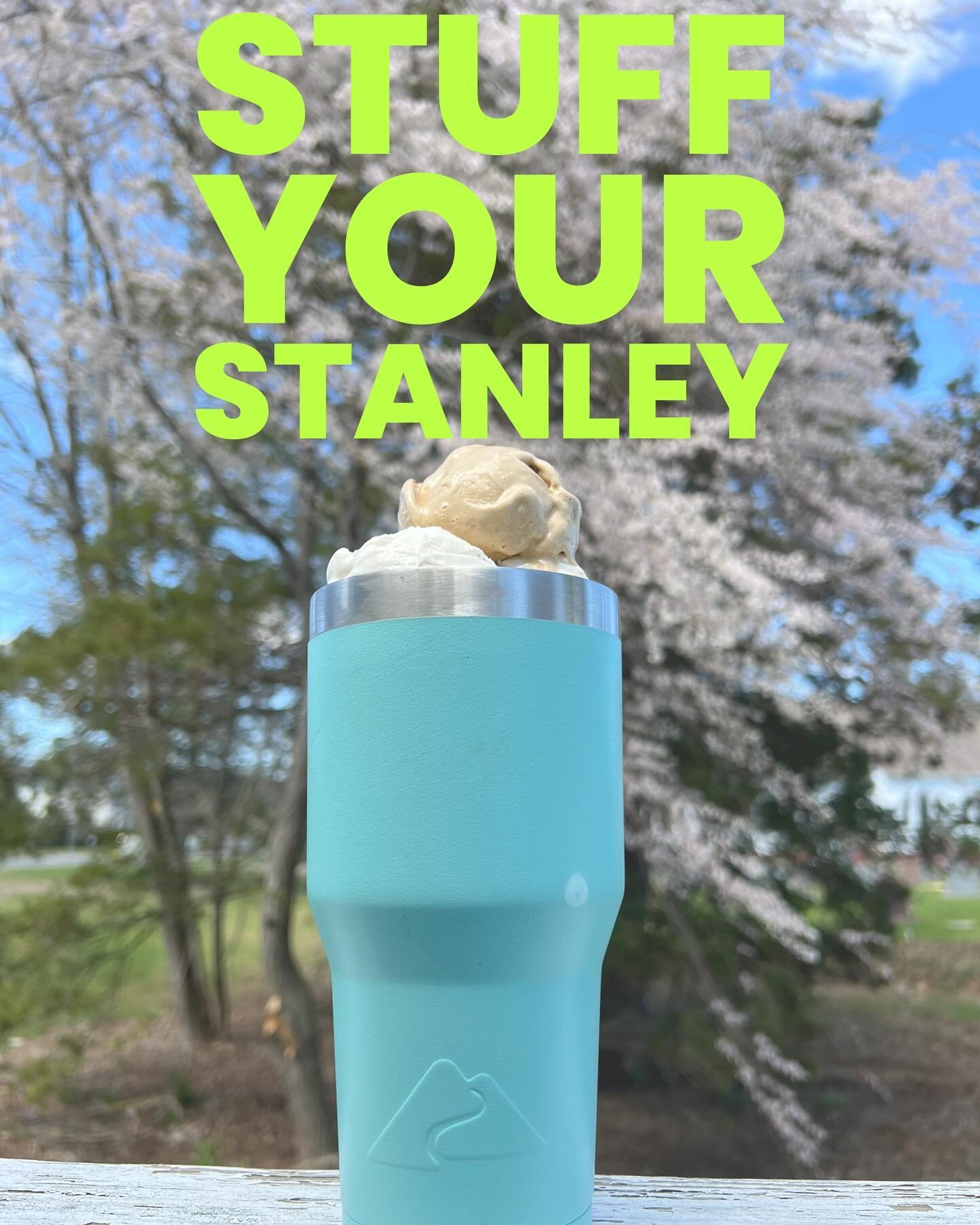 🍦👀

Alright everyone&hellip; if you missed out the first time, here&rsquo;s your chance! If you didn&rsquo;t miss out and just want to relive the magic, here&rsquo;s your chance!

‼️‼️🍦STUFF YOUR STANLEY🥄🥤🥤

THIS SATURDAY 4/20 in honor of Chest