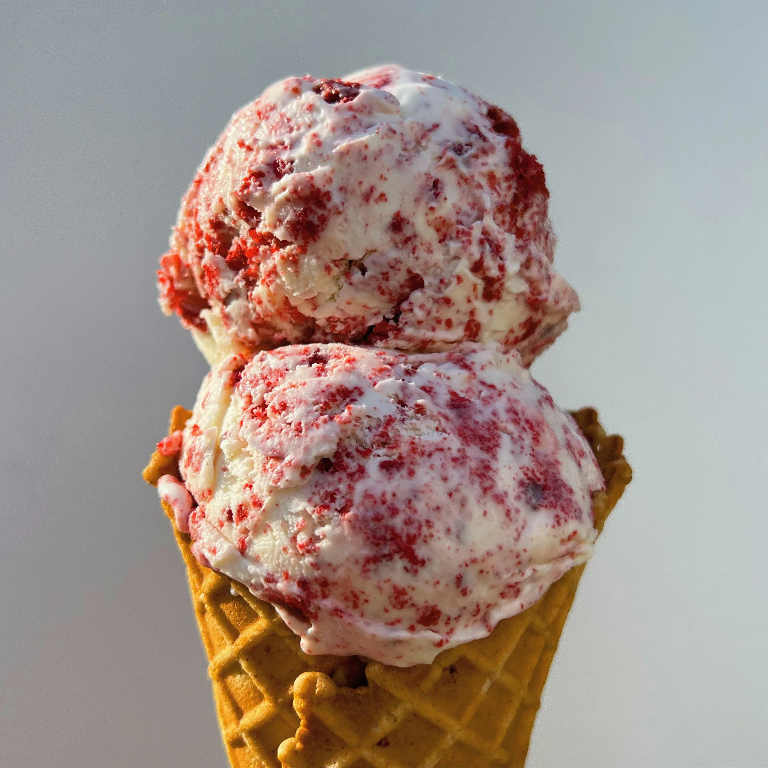 Seasonal Flavors Honeycone Craft Ice Cream
