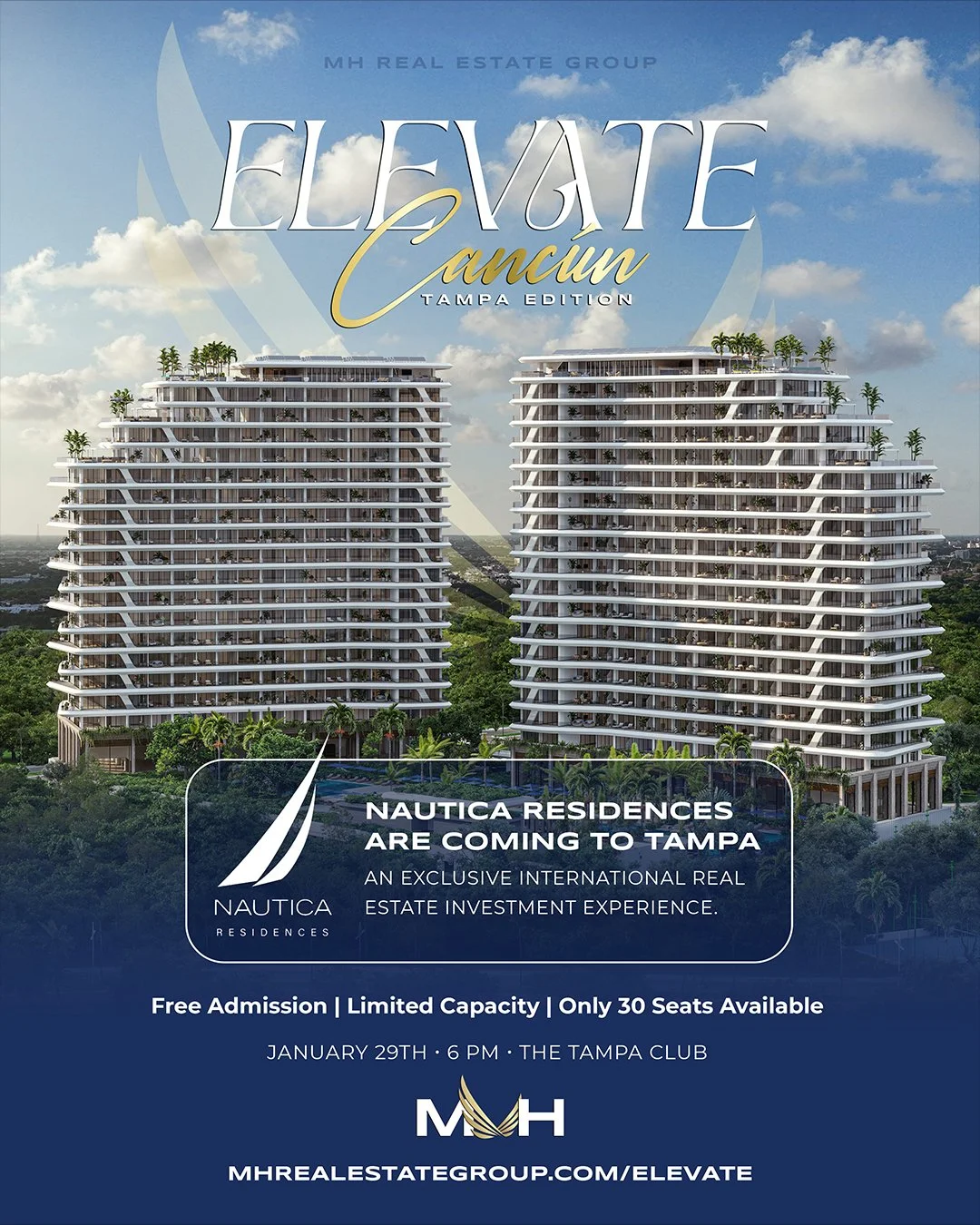 Elevate Cancun! – Tampa Edition An Exclusive International Real Estate Investment Experience