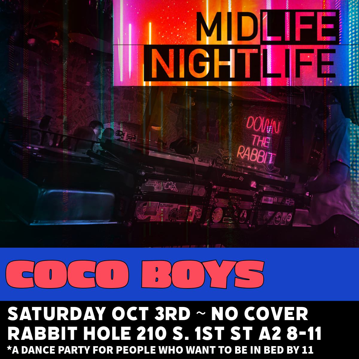 Midlife Nightlife Dance Party!