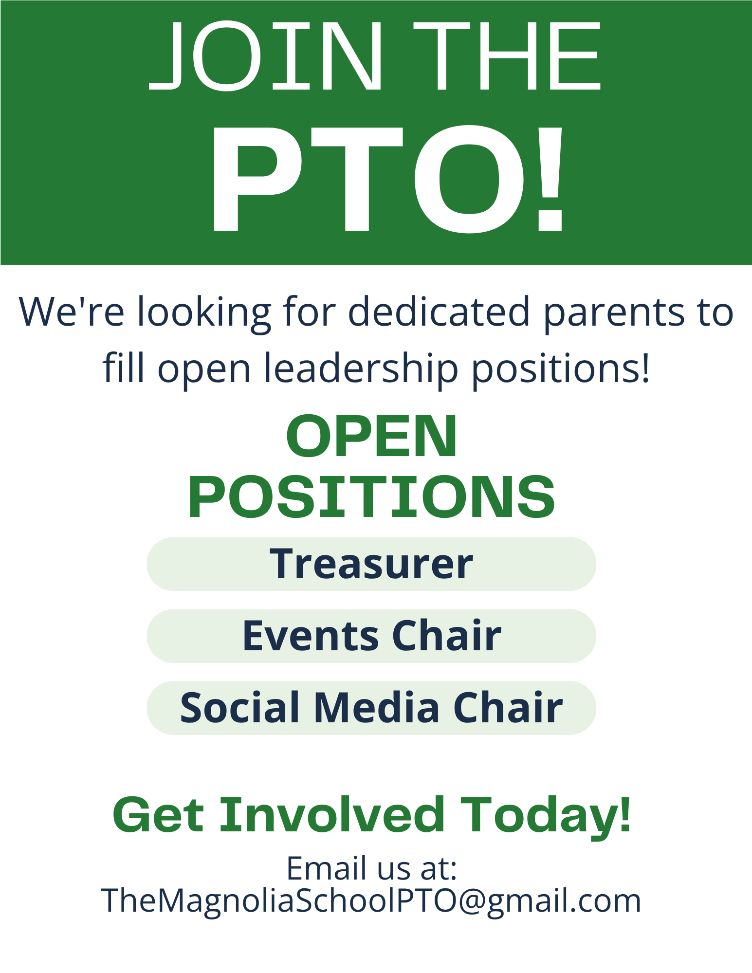 Join the PTO!