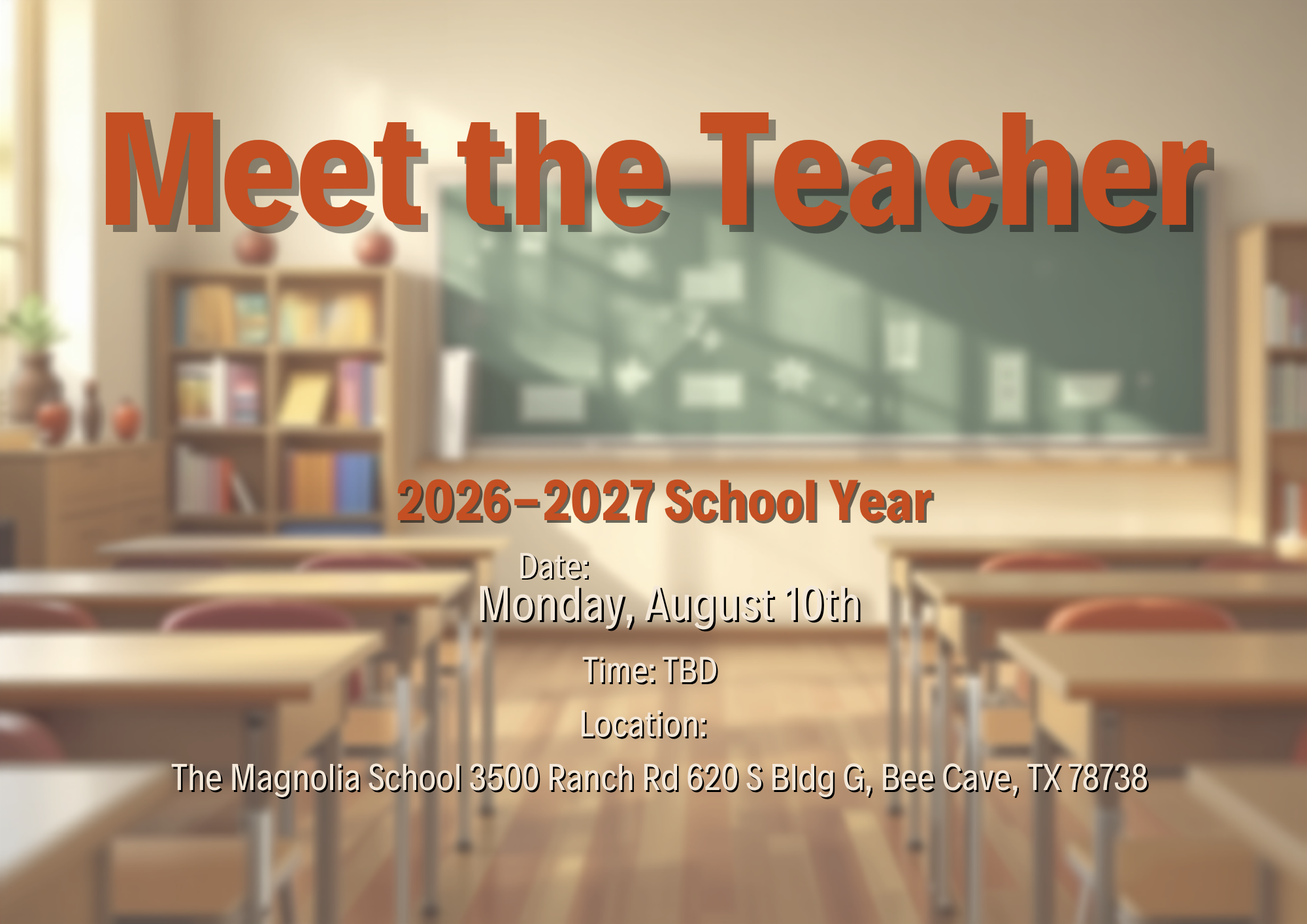 Meet the Teacher