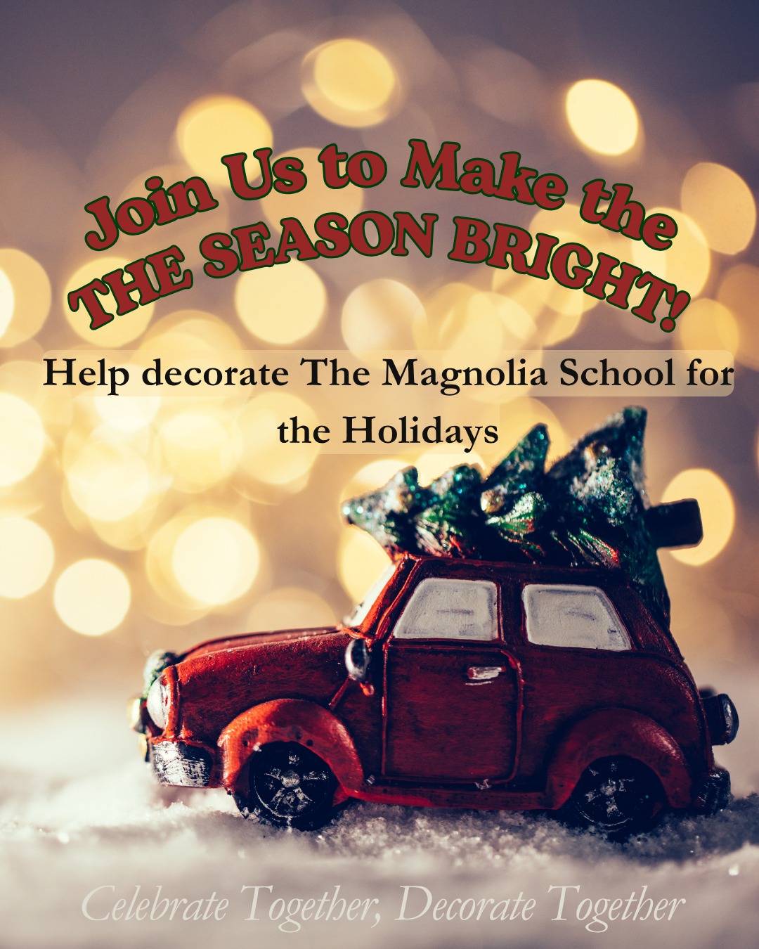 Help Decorate for the Holidays