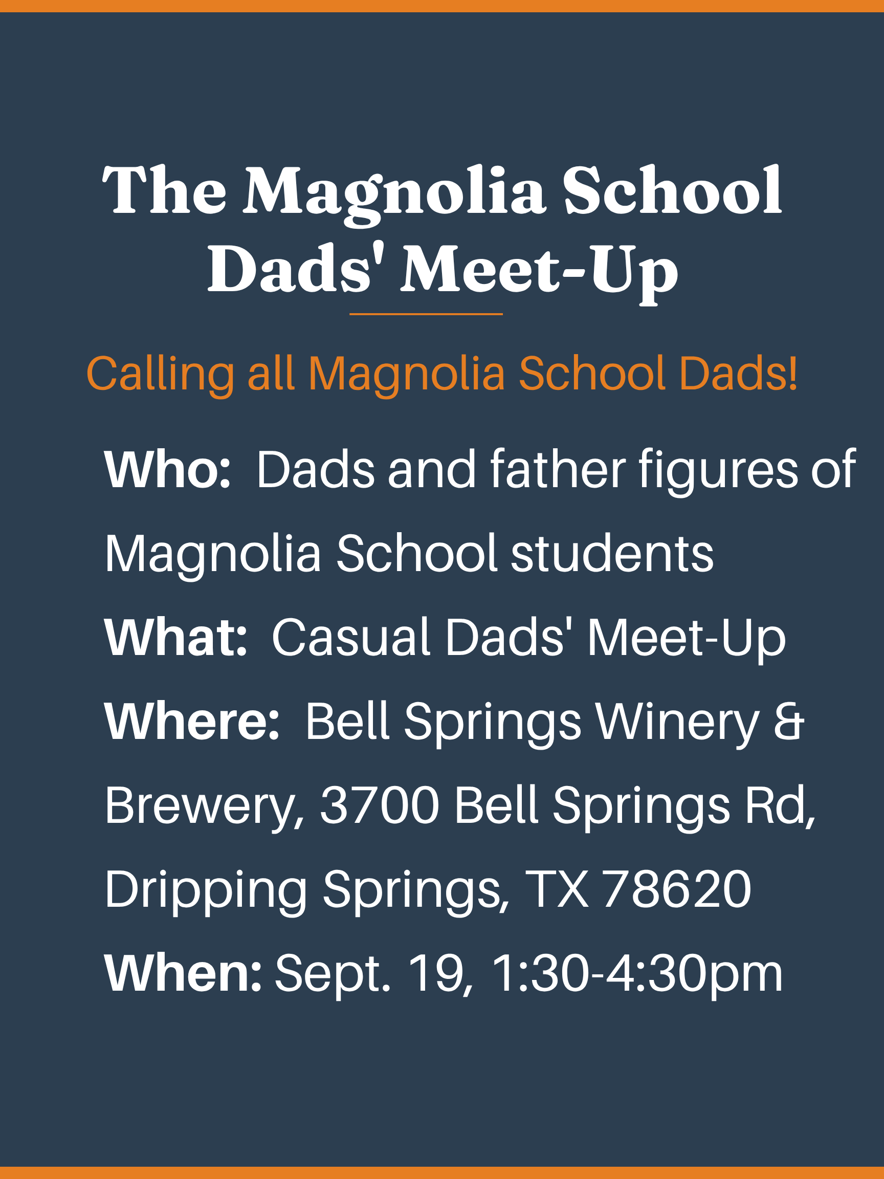Dads' Meet up