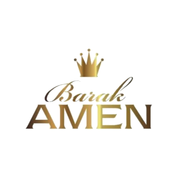 The image shows the words "Born to be a B" with a gold crown on top. The words "Born" and "BE" are in a white and gold stylized font, with the word "AMEN" in large gold letters beneath.