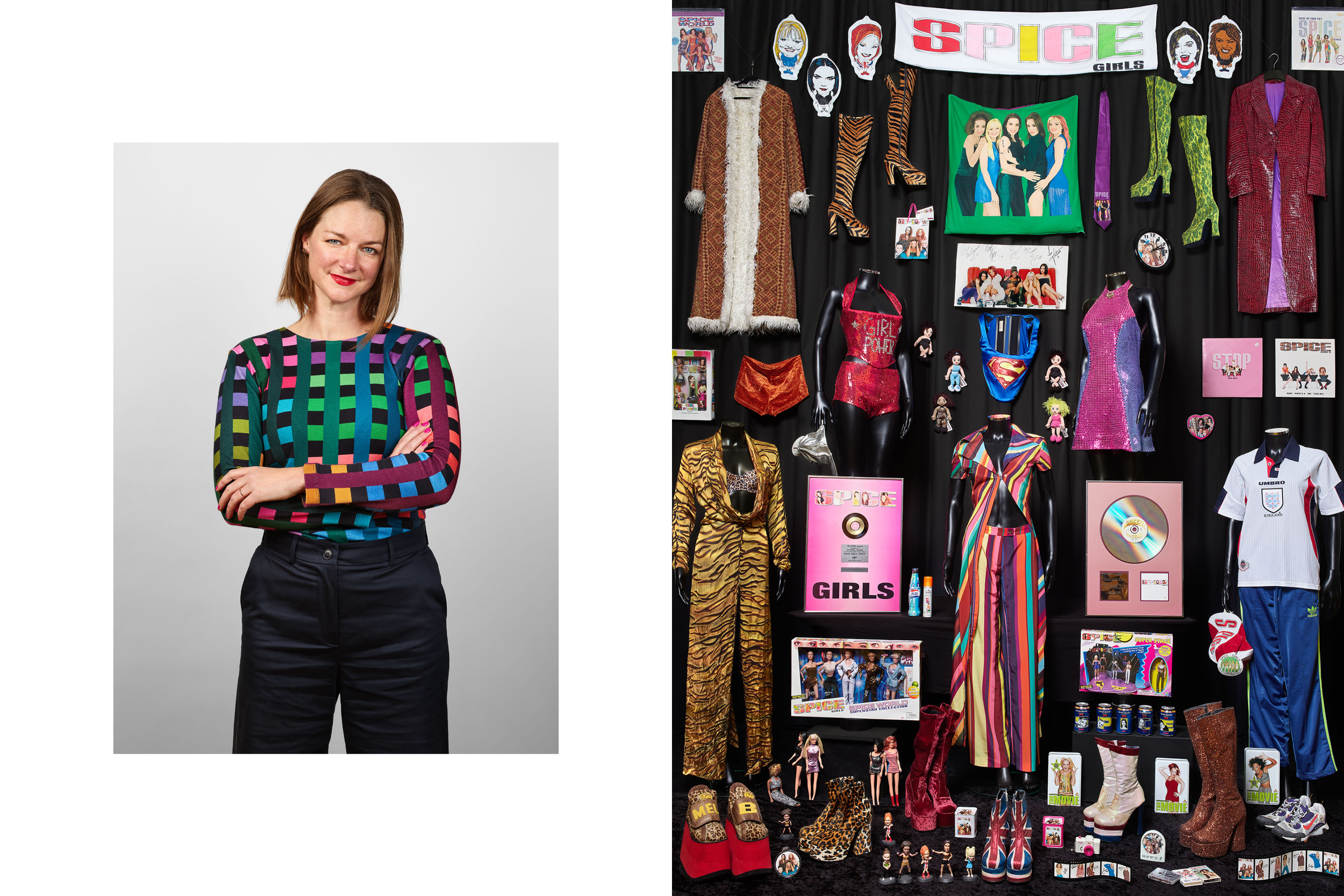 Banham Protect What You Cherish, Spice Girls memorabilia collector with her collection